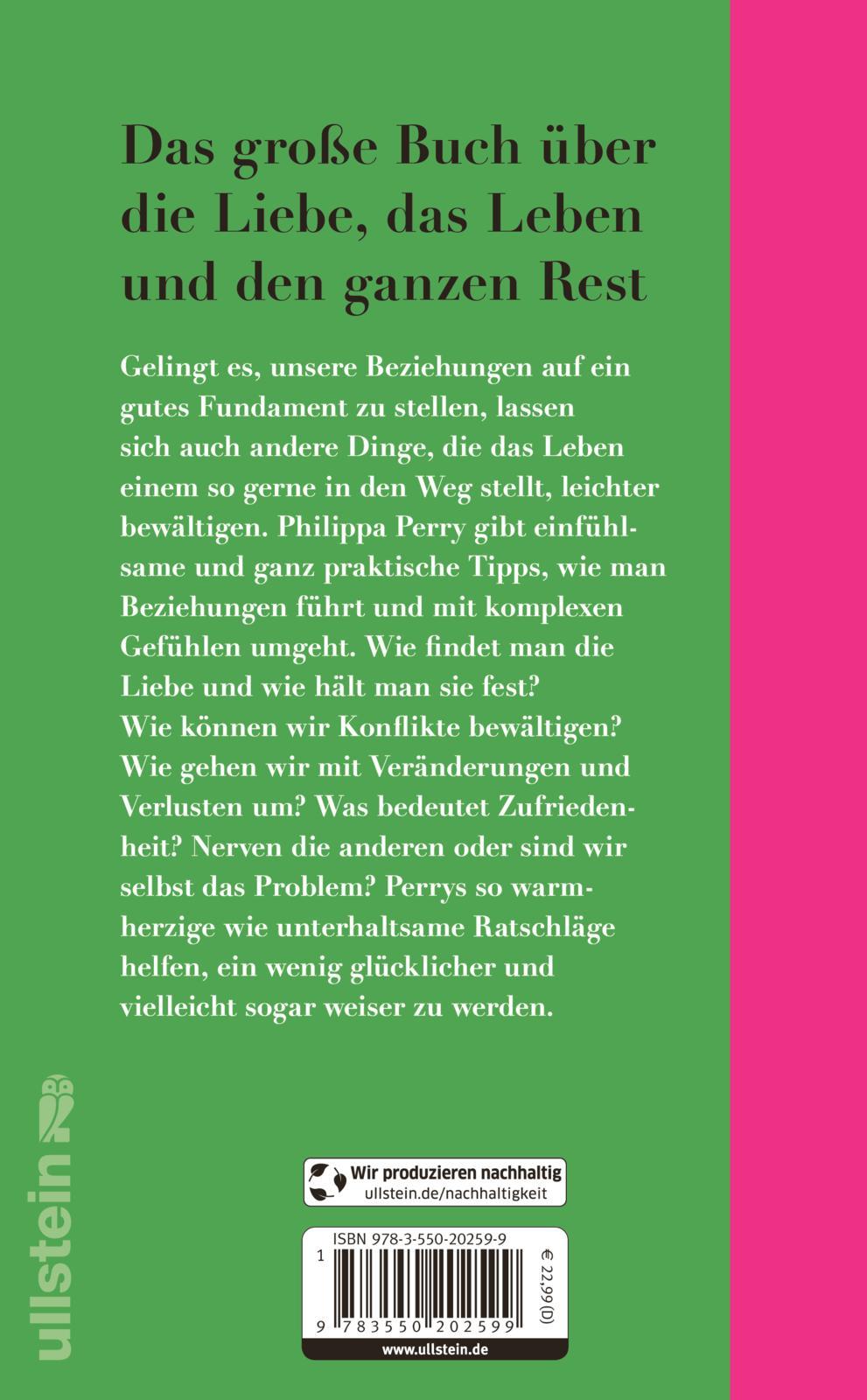Rückseitencover Das Buch, von dem du dir wünschst, deine Liebsten würden es lesen (und ein paar von den anderen auch)
