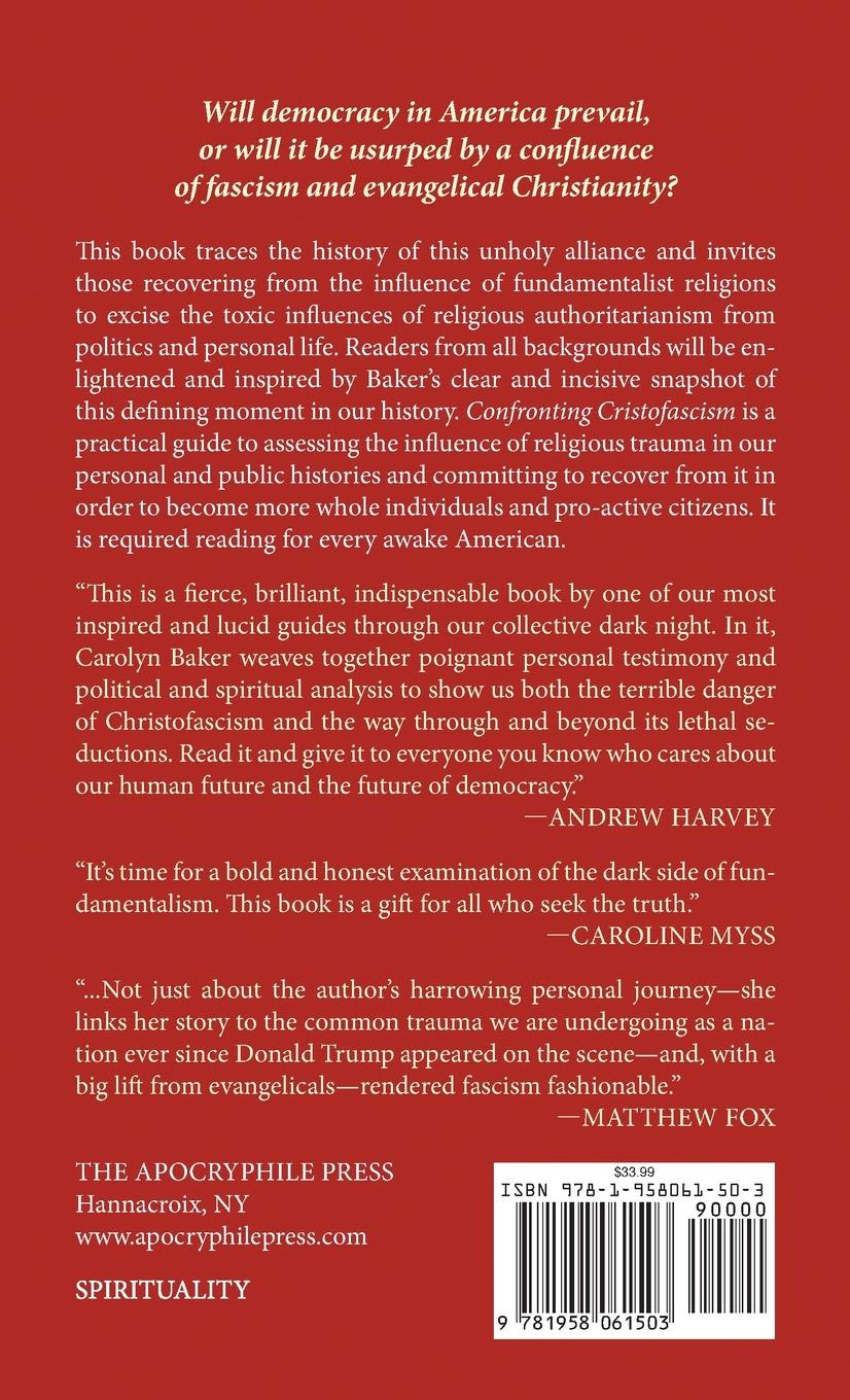 Rückseitencover Confronting Christofascism