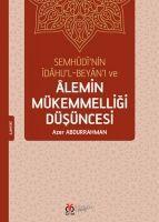 Vorderes Coverbild Semhudinin Idahul-Beyani ve Alemin Mükemmelligi Düsüncesi