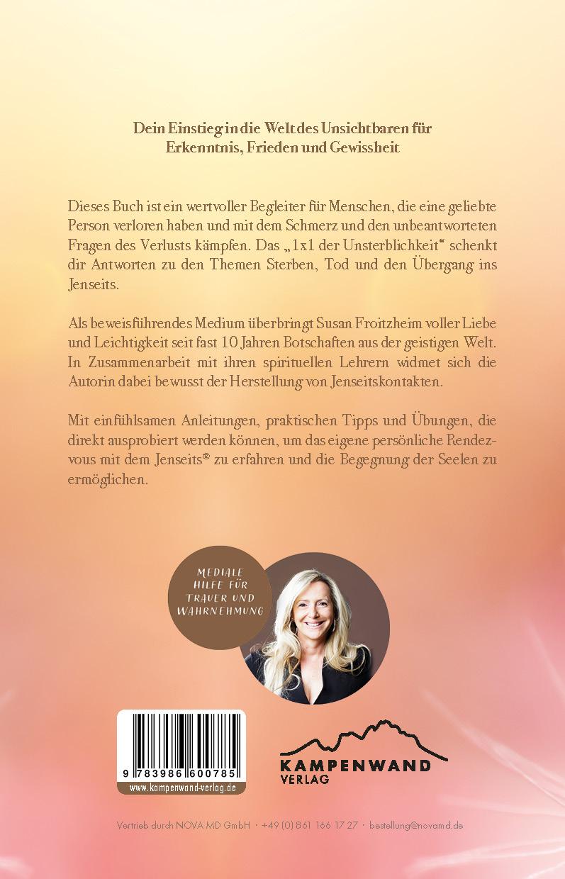 Rückseitencover Das 1x1 der Unsterblichkeit