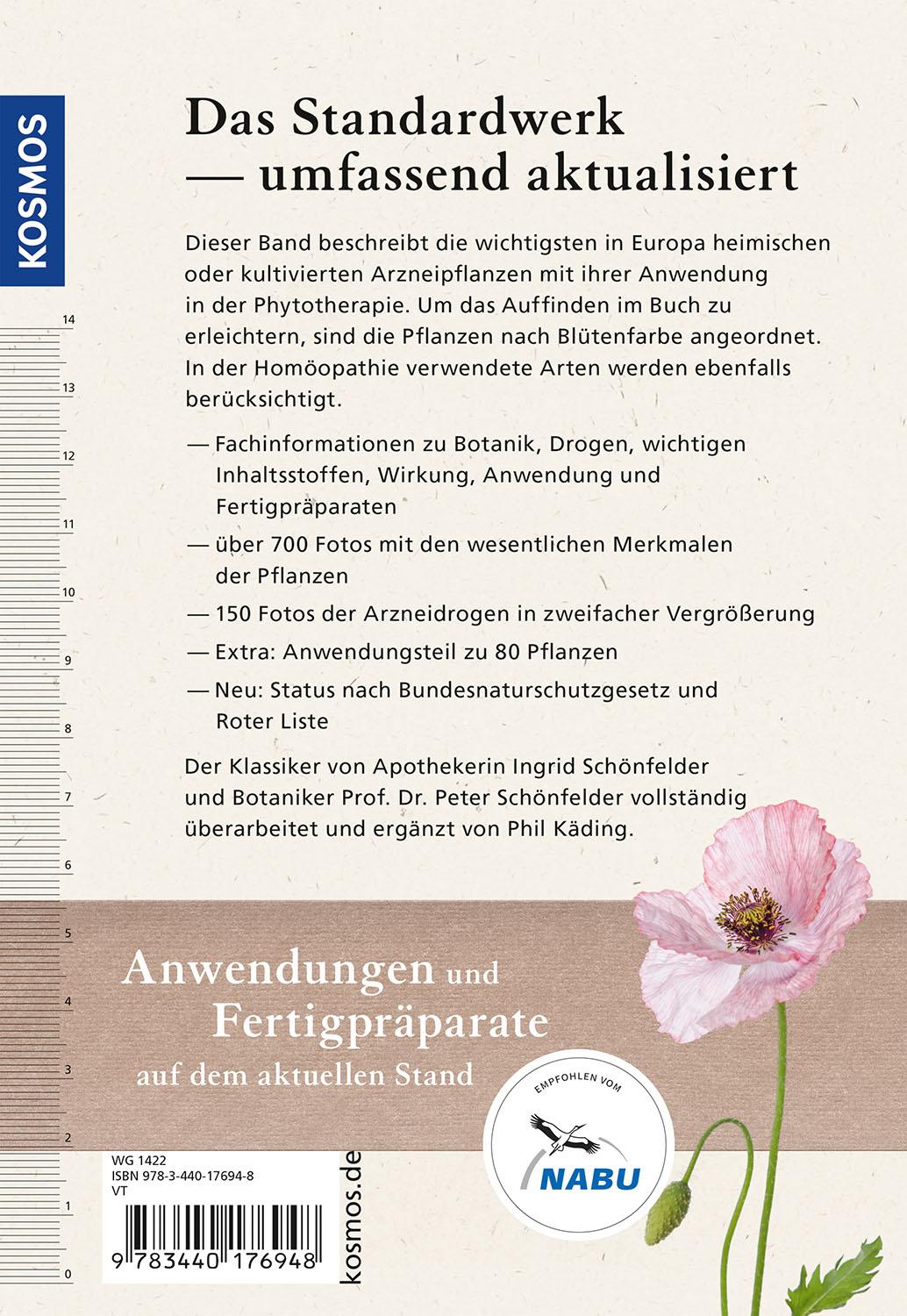 Rückseitencover Der Kosmos Heilpflanzenführer