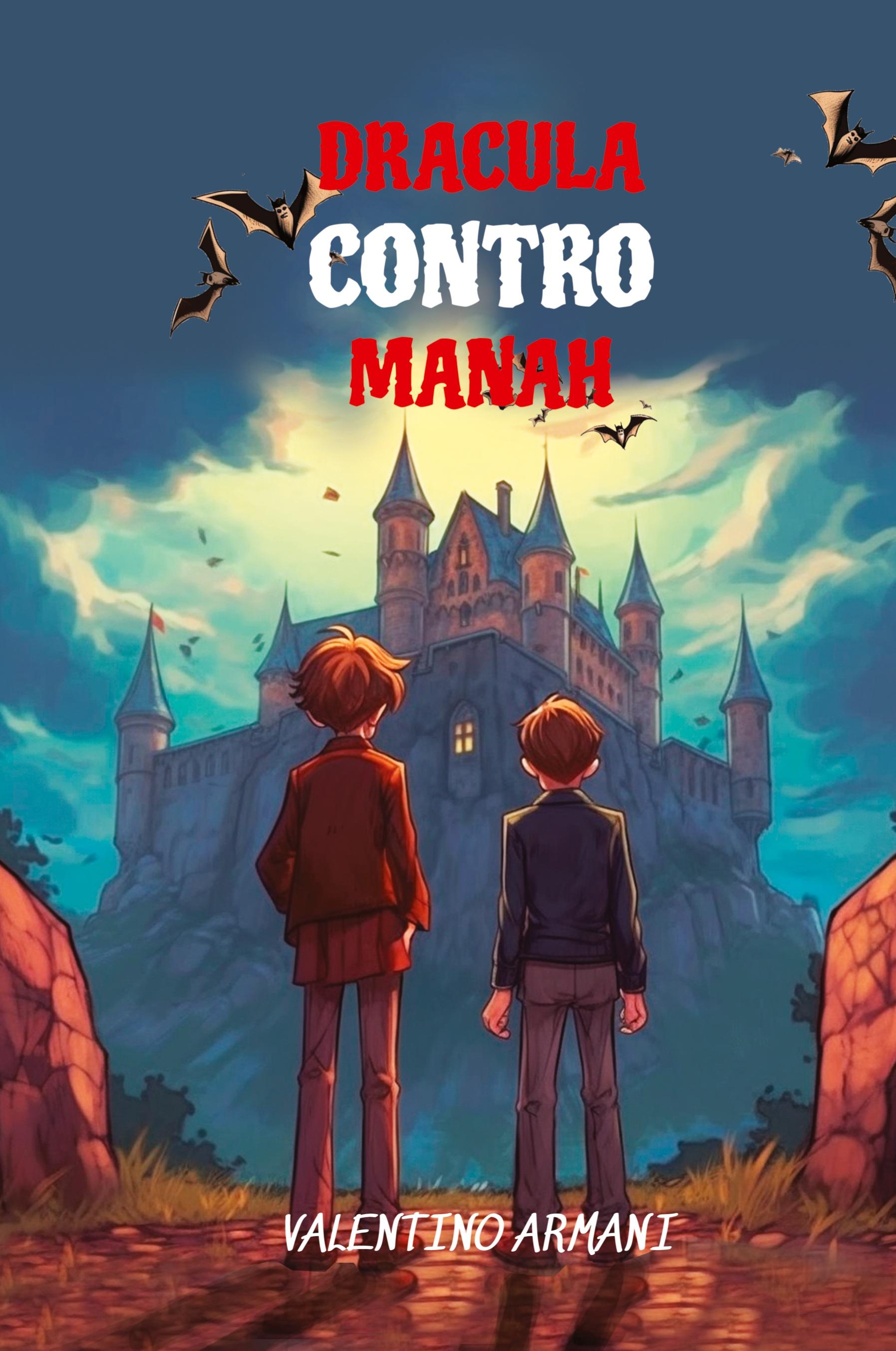 Vorderes Coverbild Learn Italian with Dracula Contro Manah