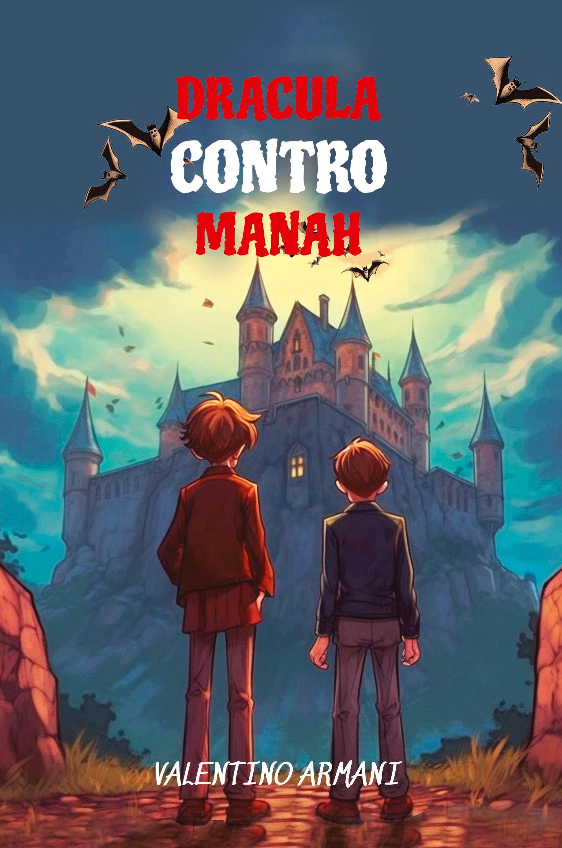 Vorderes Coverbild Learn Italian with Dracula Contro Manah