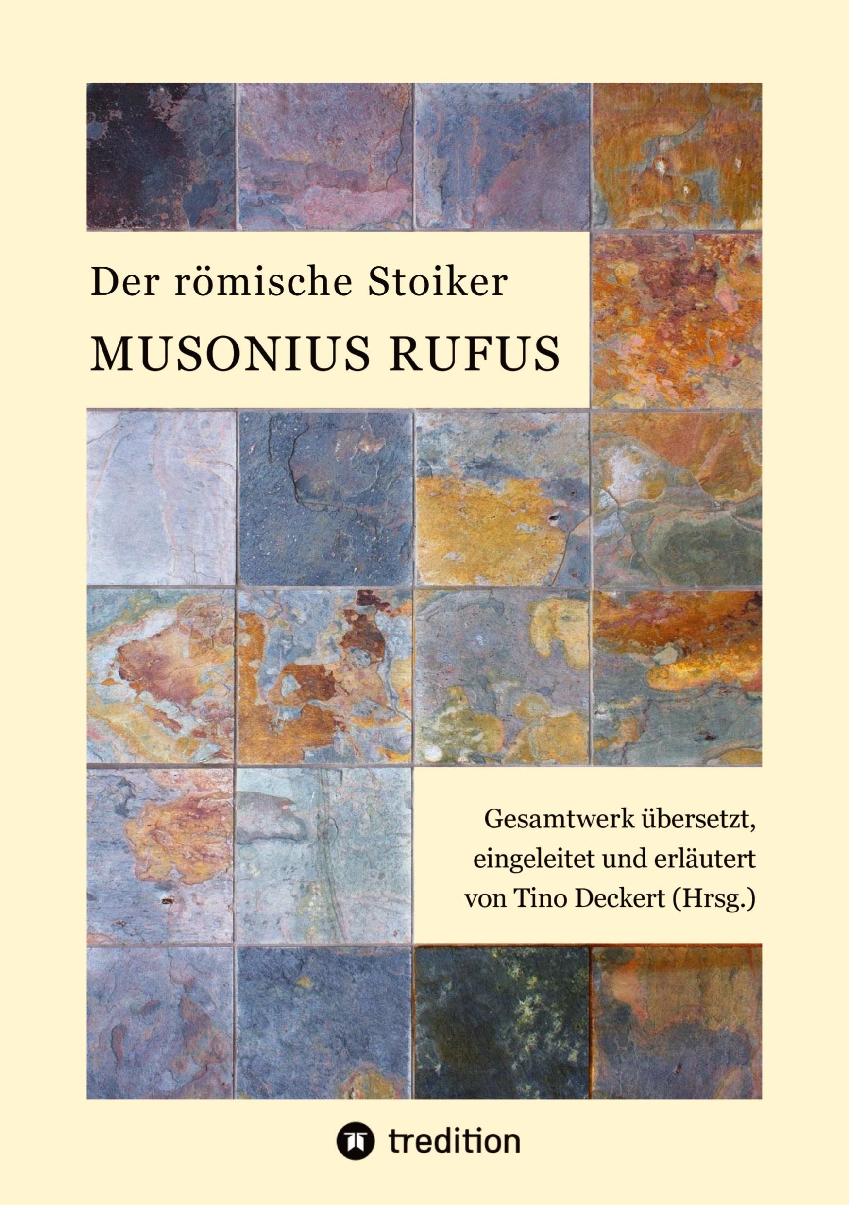 Vorderes Coverbild Der römische Stoiker Musonius Rufus