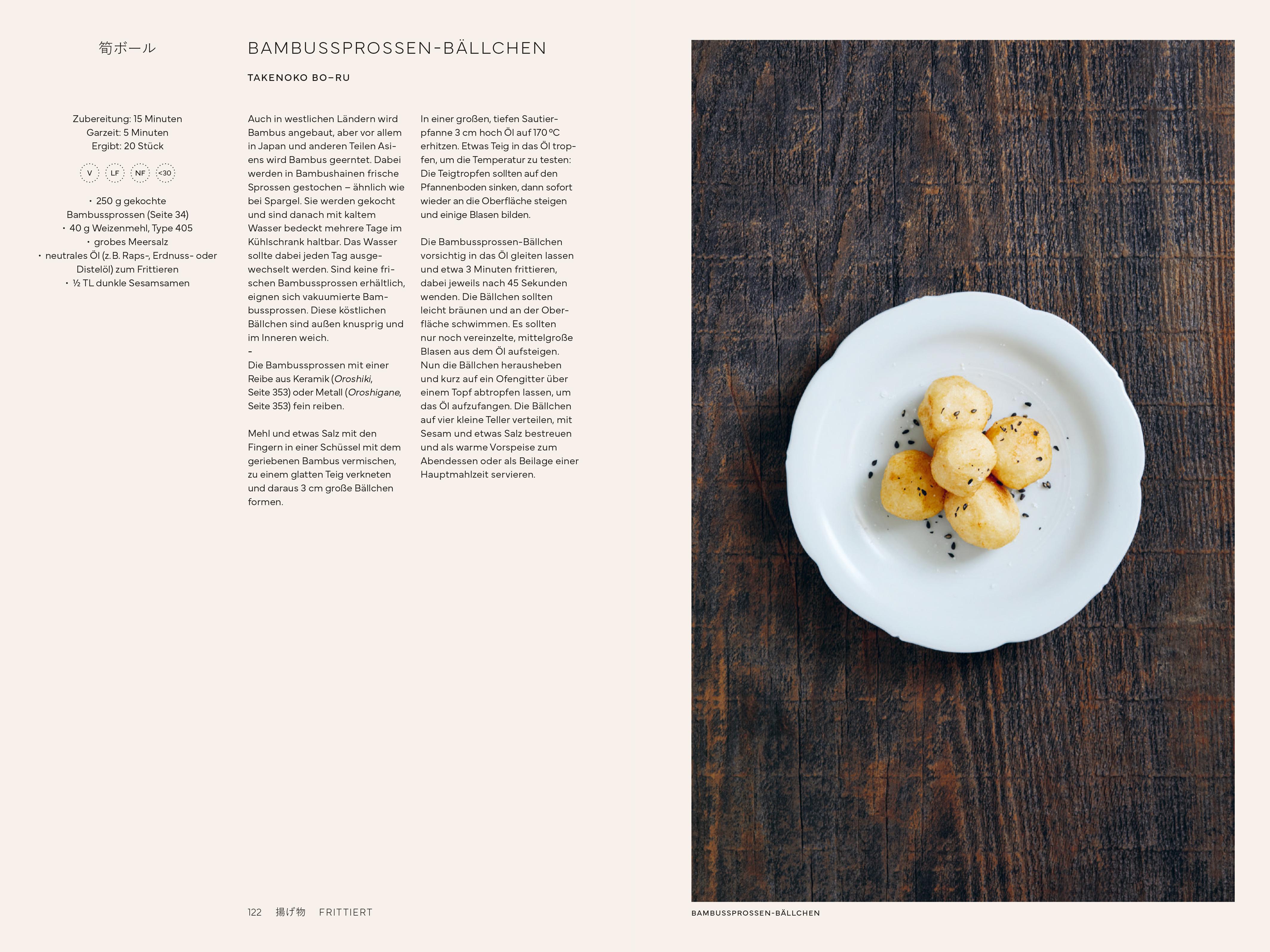 Beispielinhalt (Bild) Japan vegetarisch - Das Kochbuch