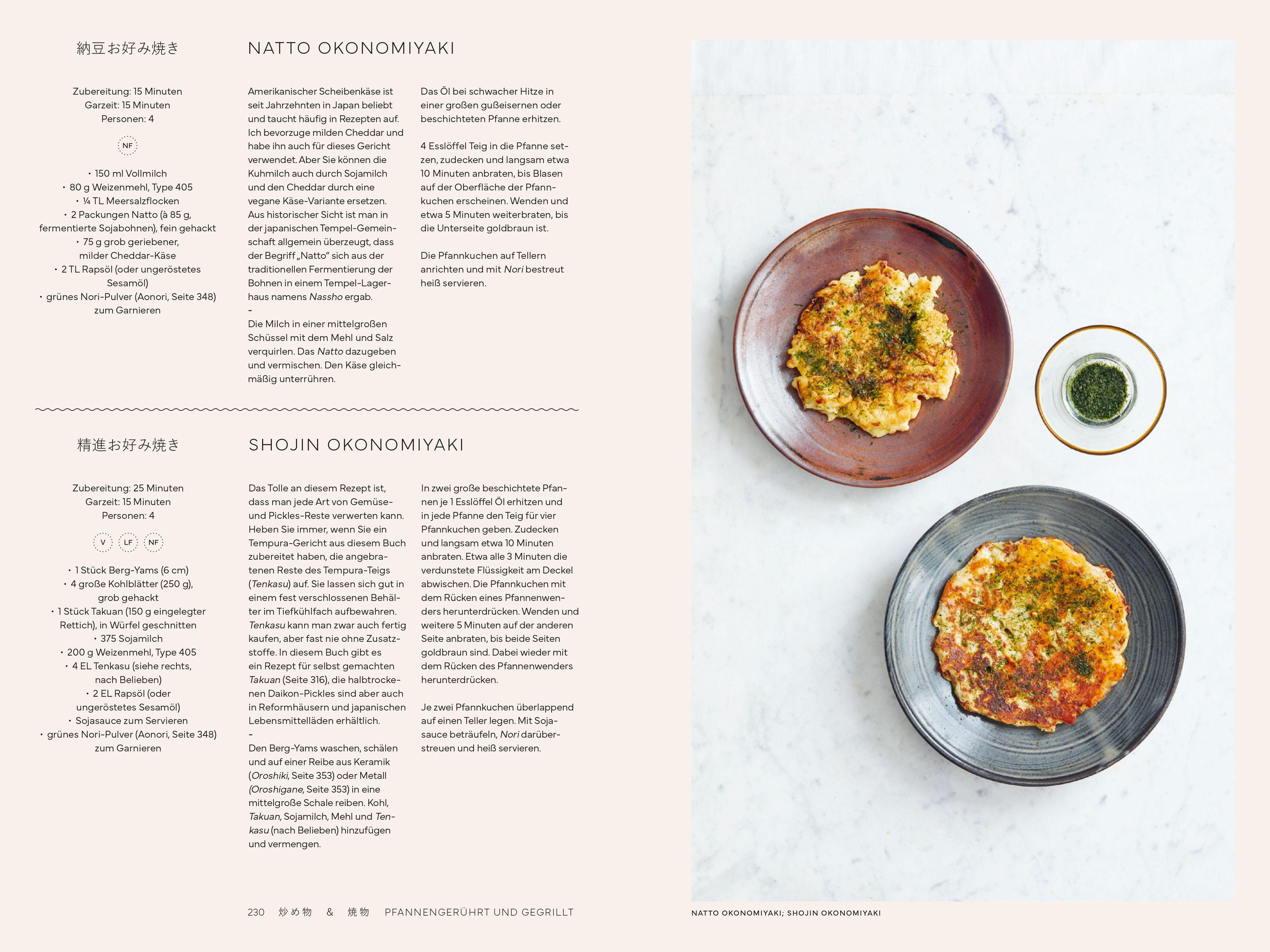 Beispielinhalt (Bild) Japan vegetarisch - Das Kochbuch