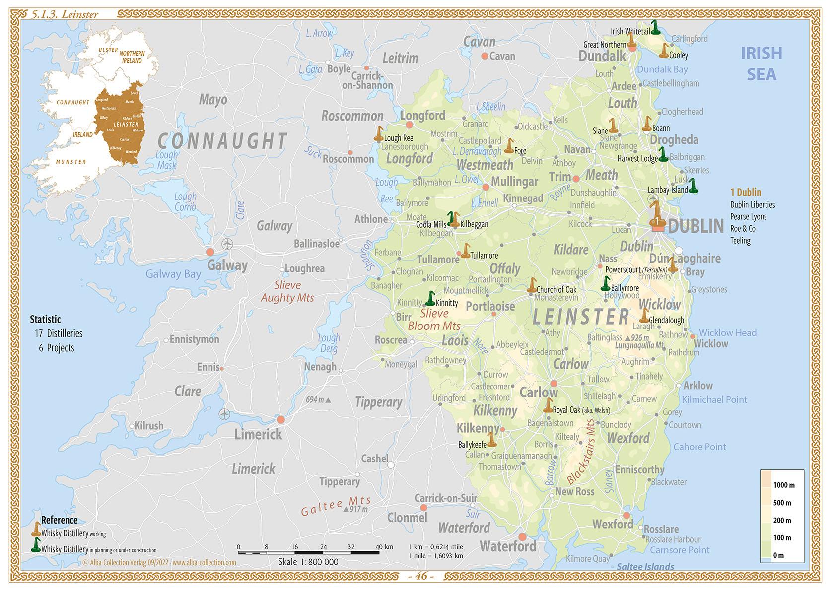 Beispielinhalt (Bild) Whisk(e)y Atlas Europe 2023