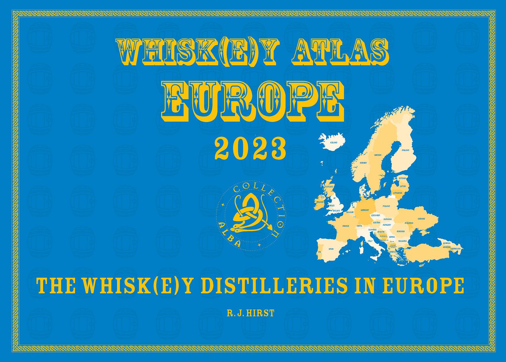 Vorderes Coverbild Whisk(e)y Atlas Europe 2023