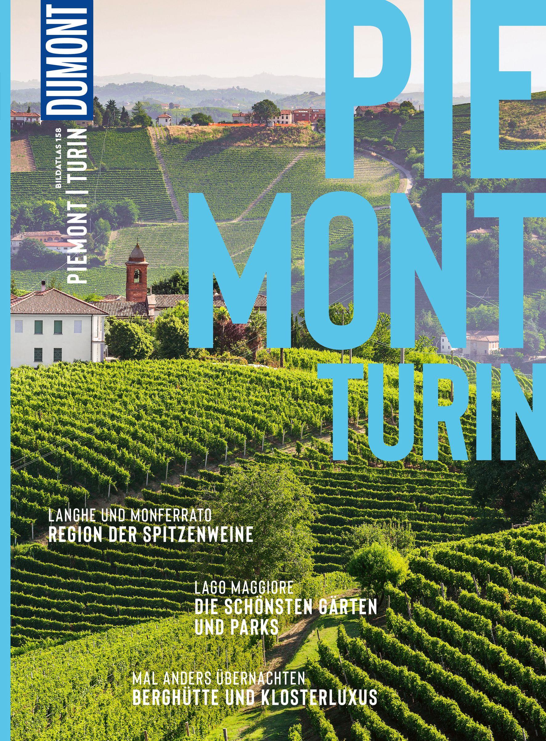 Vorderes Coverbild DUMONT Bildatlas Piemont, Turin