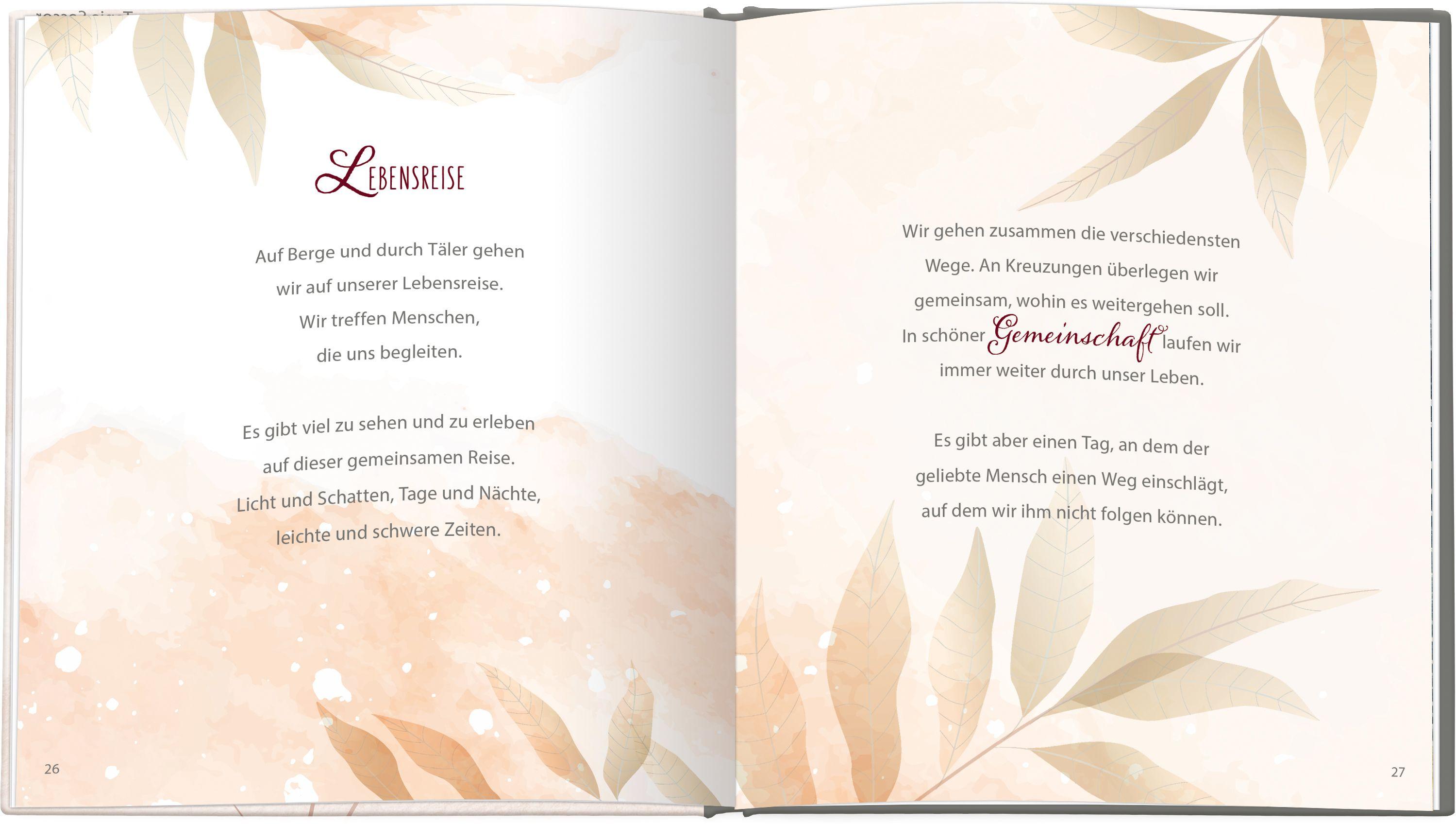 Beispielinhalt (Bild) In unseren Herzen lebst du weiter