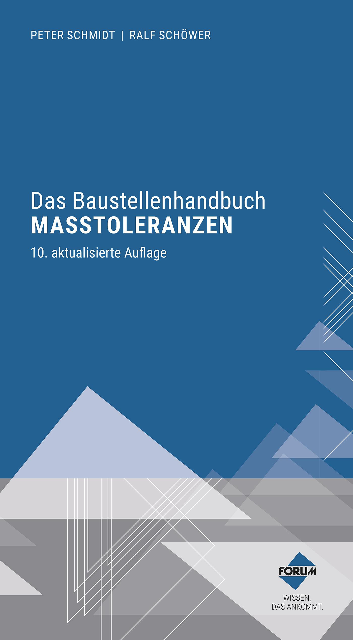Vorderes Coverbild Das Baustellenhandbuch der Maßtoleranzen