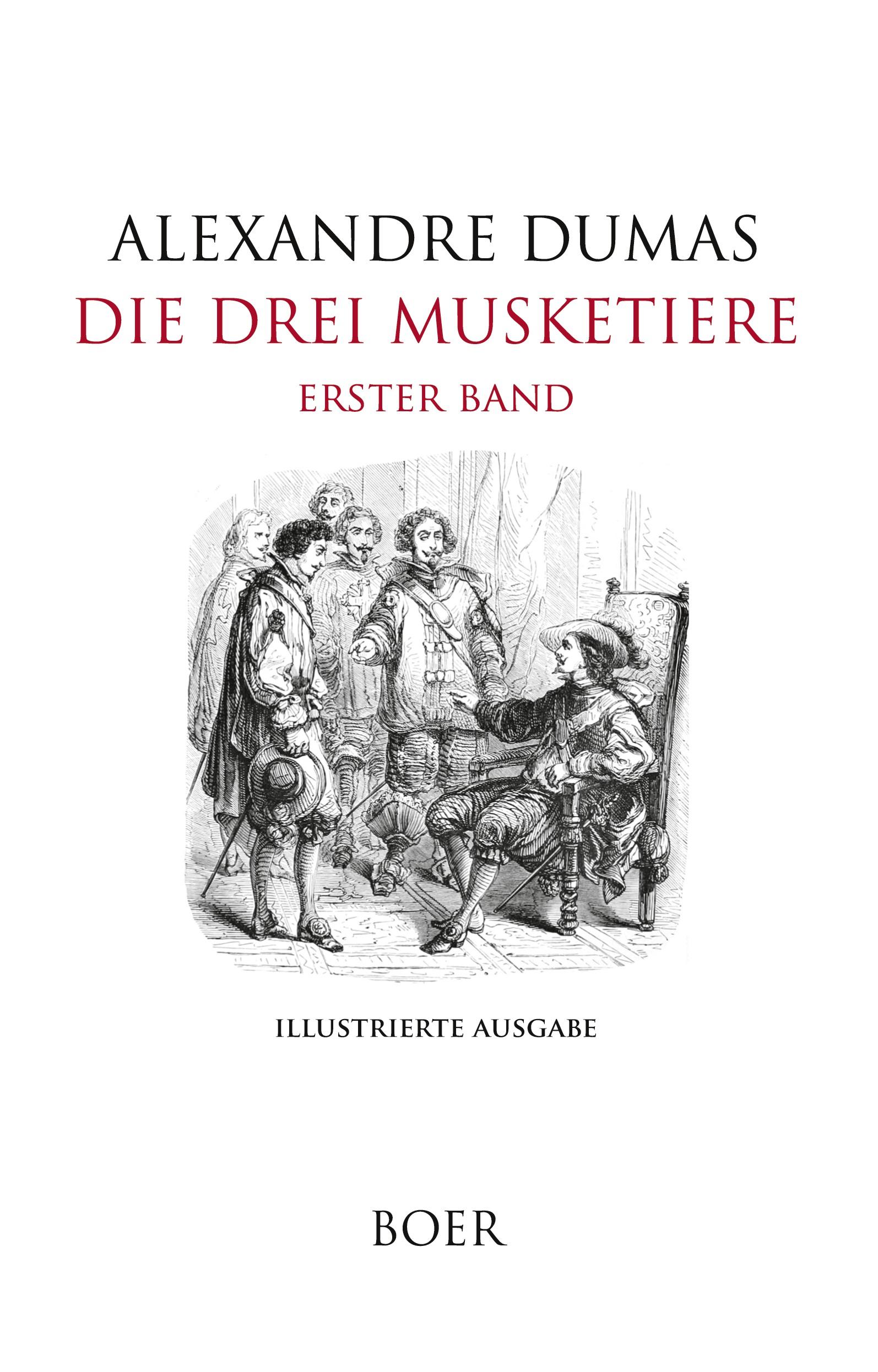Vorderes Coverbild Die drei Musketiere Band 1