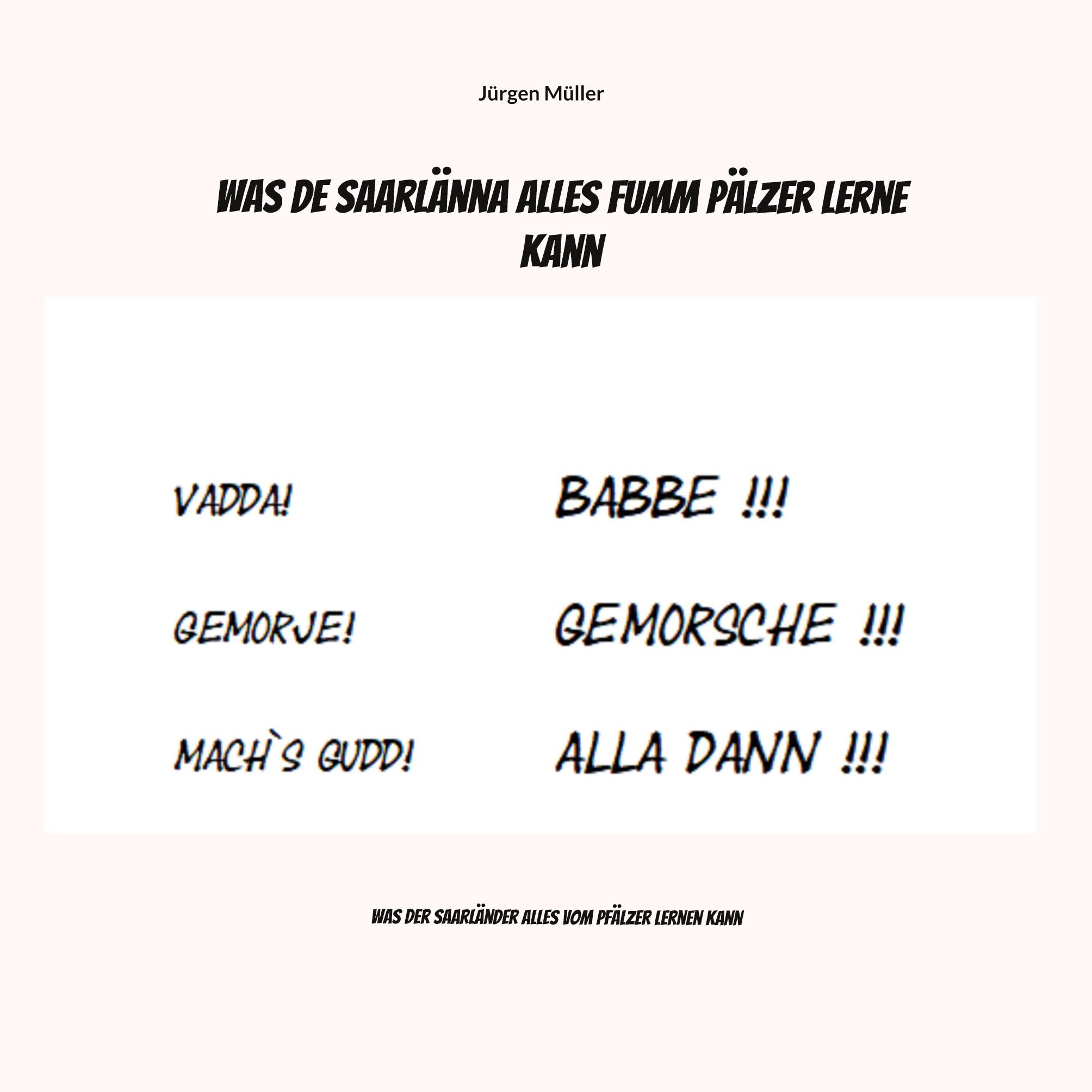 Vorderes Coverbild Was de Saarlänna alles fumm Pälzer lerne kann