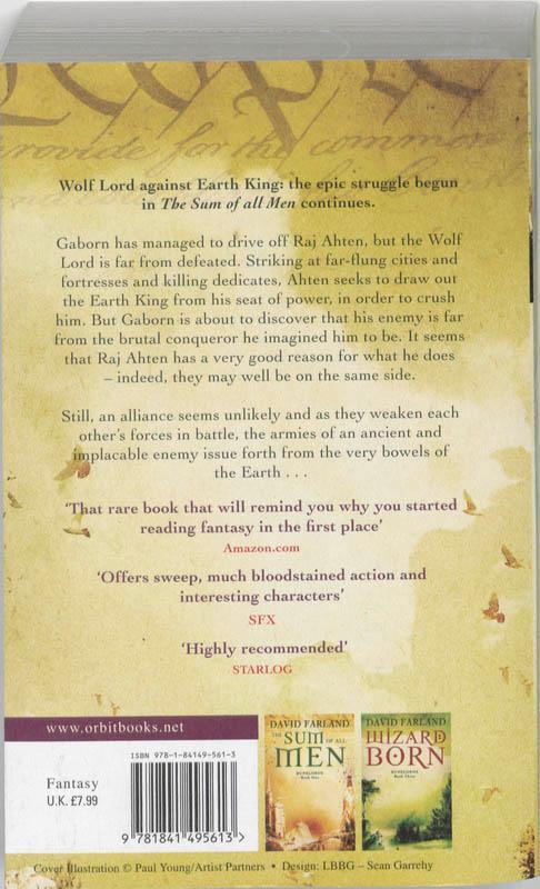 Rückseitencover Brotherhood Of The Wolf