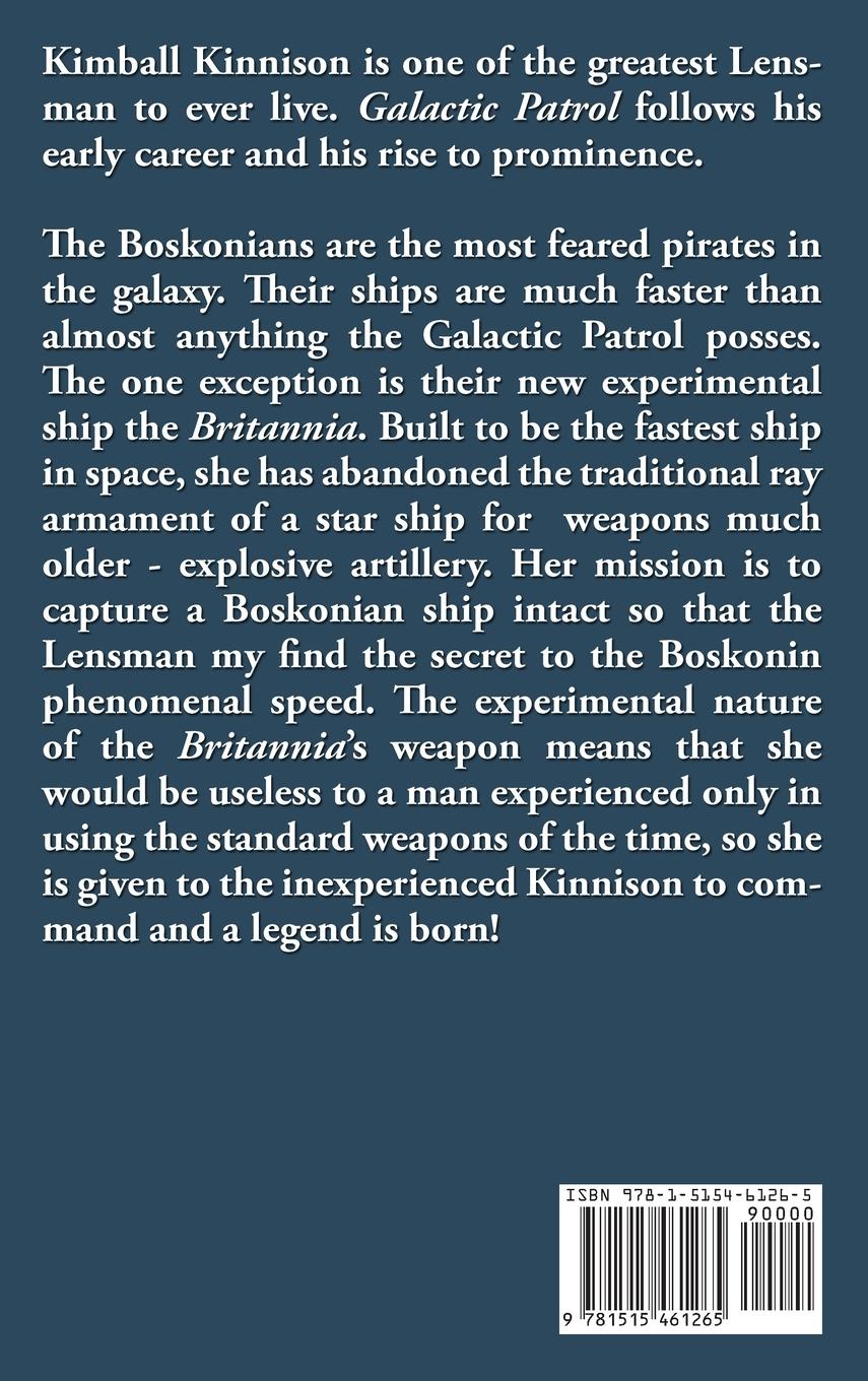 Rückseitencover Galactic Patrol