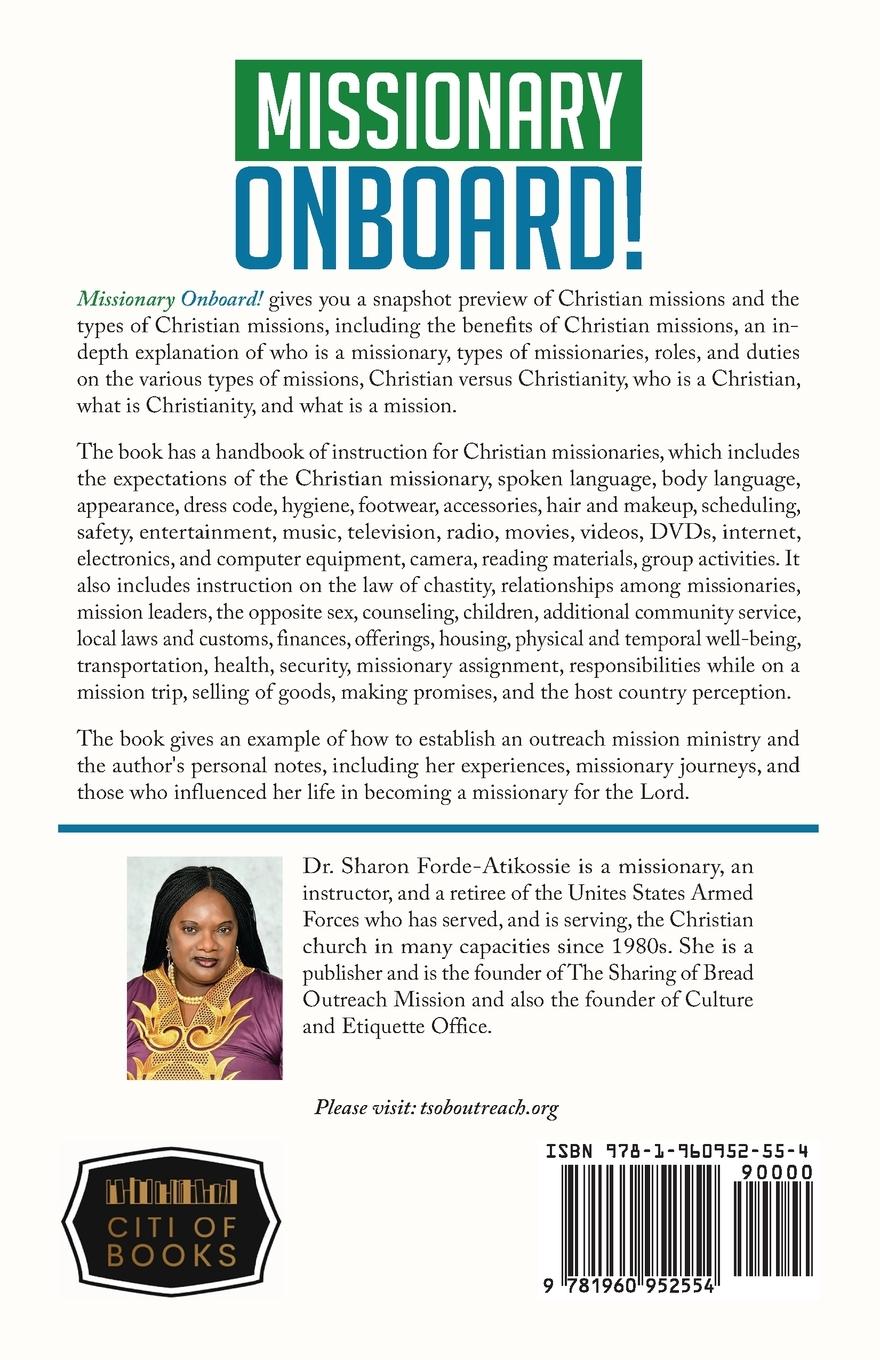 Rückseitencover Missionary Onboard!