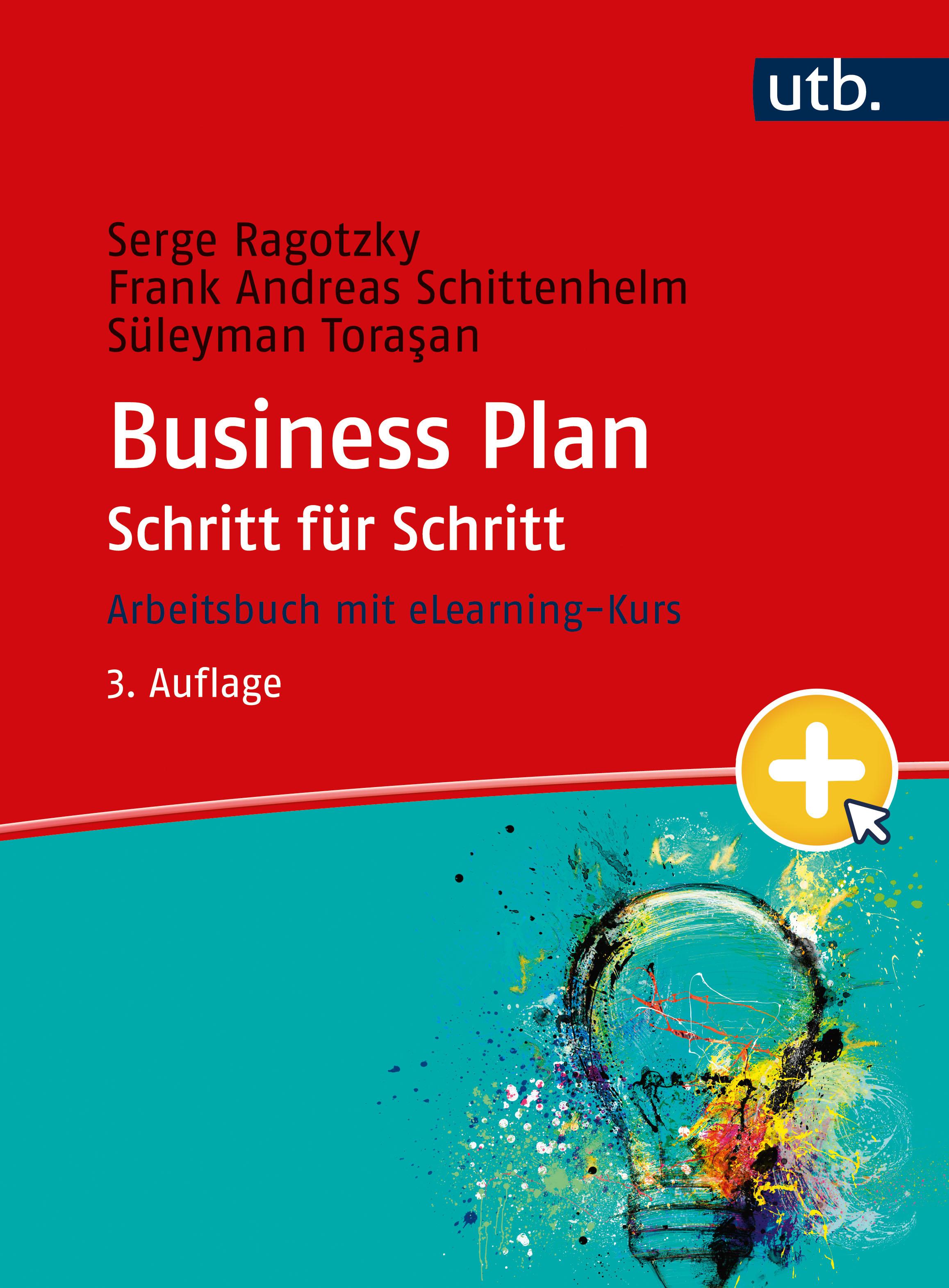 Vorderes Coverbild Business Plan Schritt für Schritt