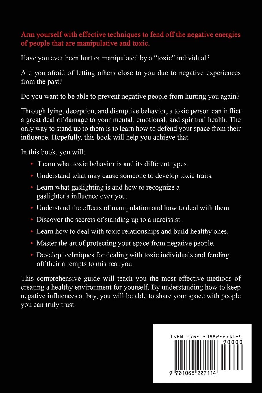 Rückseitencover How to Deal with Toxic Relationships