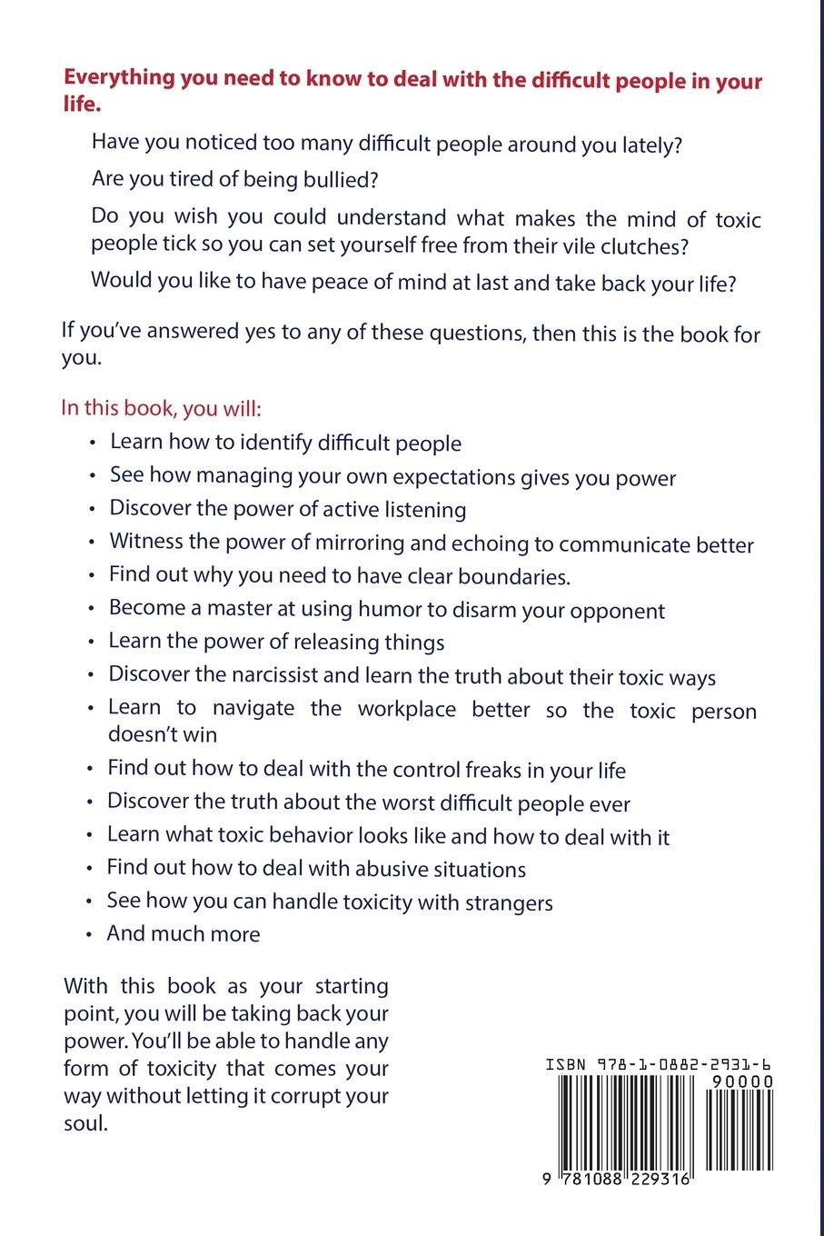 Rückseitencover How to Deal with Difficult People