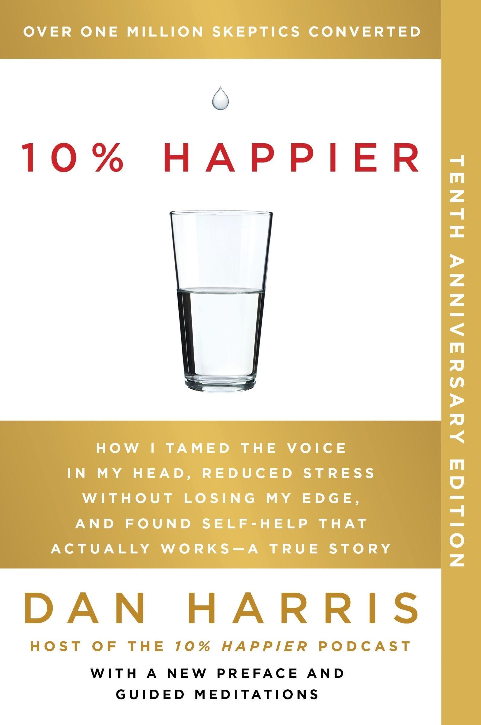 Vorderes Coverbild 10% Happier. 10th Anniversary Edition