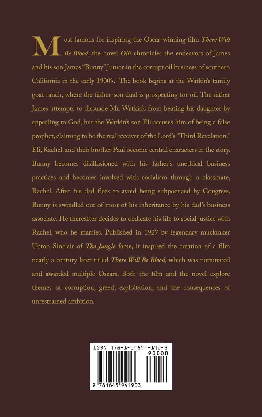 Rückseitencover Oil!