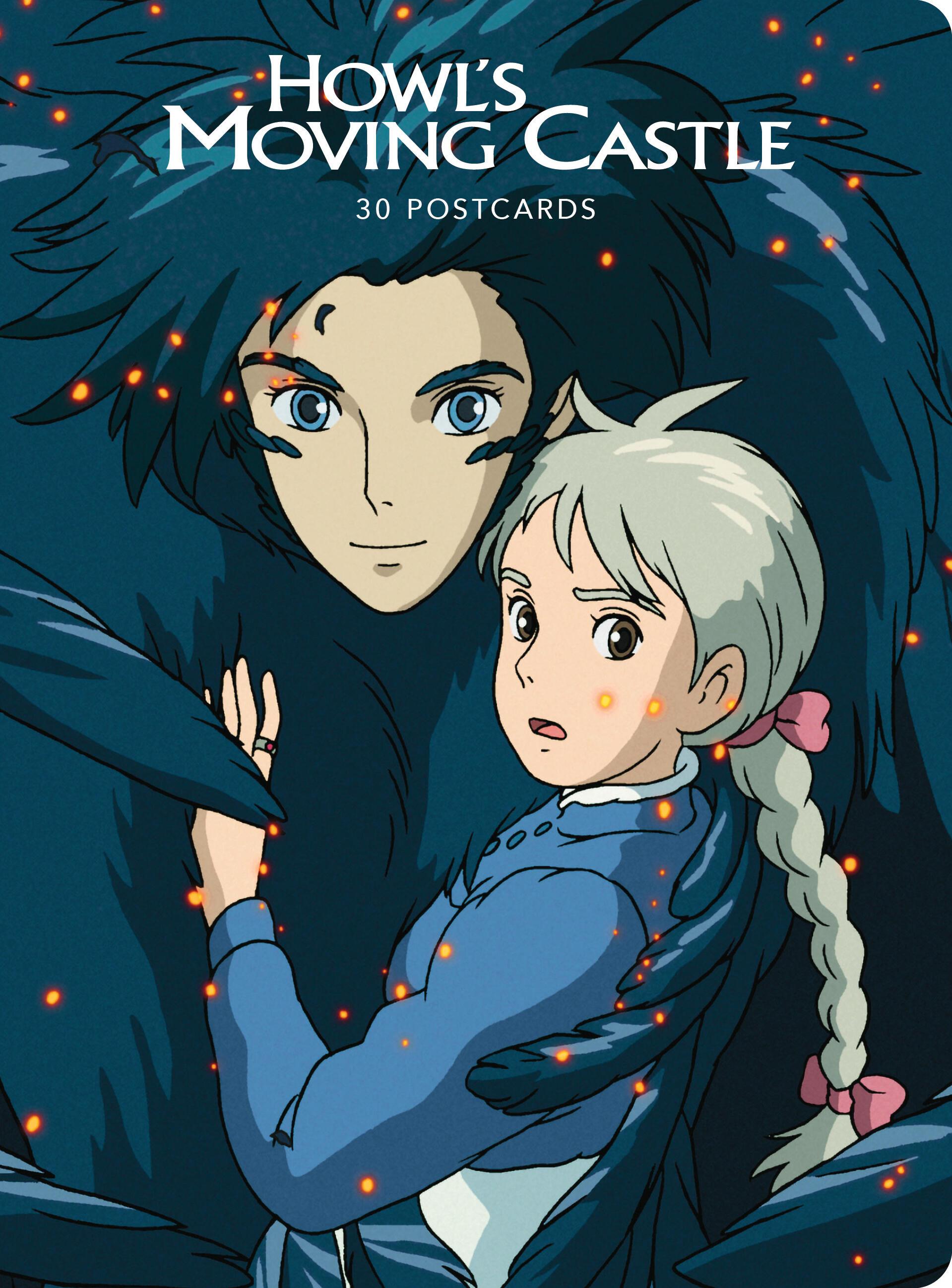 Vorderes Coverbild Studio Ghibli Howl's Moving Castle: 30 Postcards