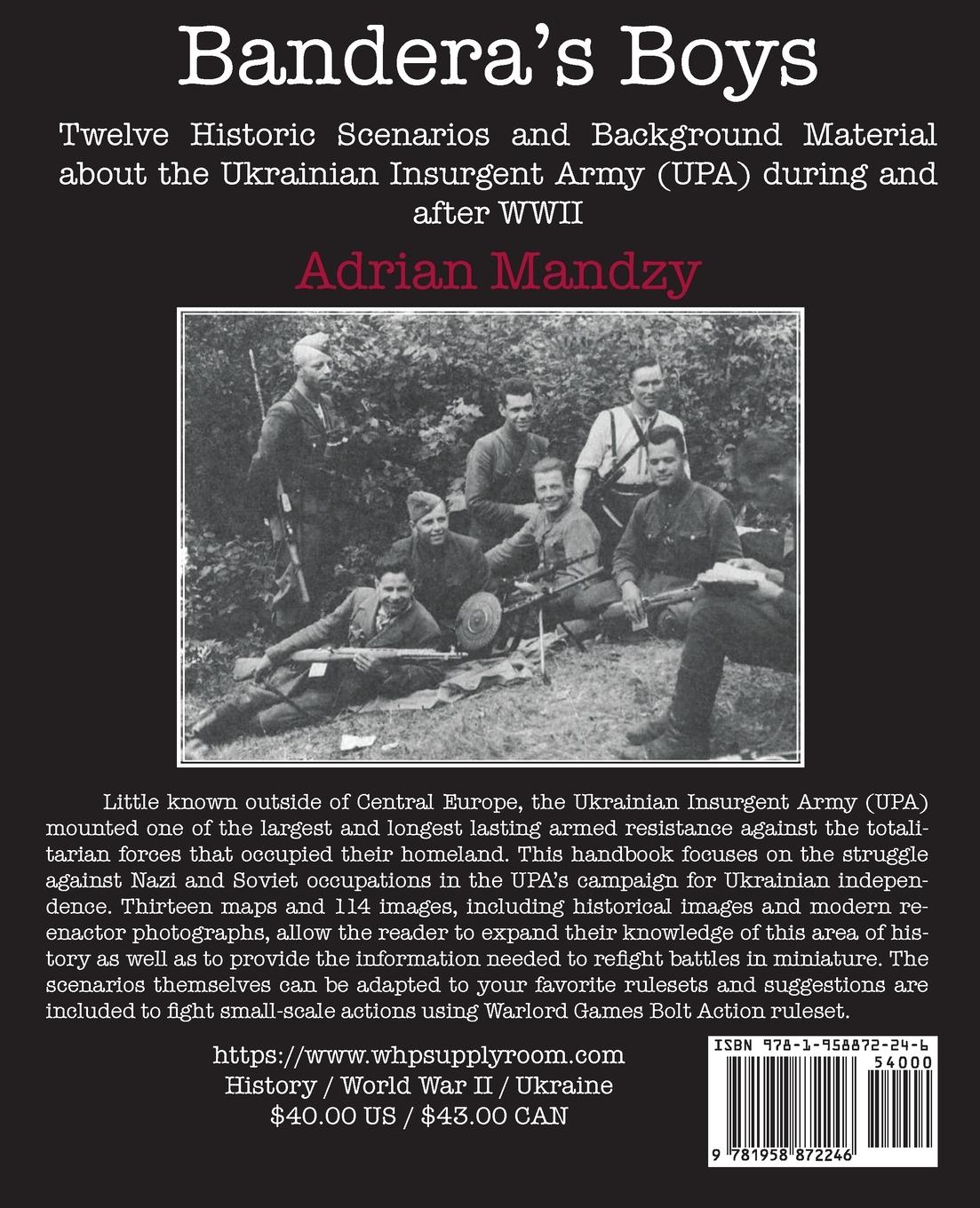 Rückseitencover Bandera's Boys