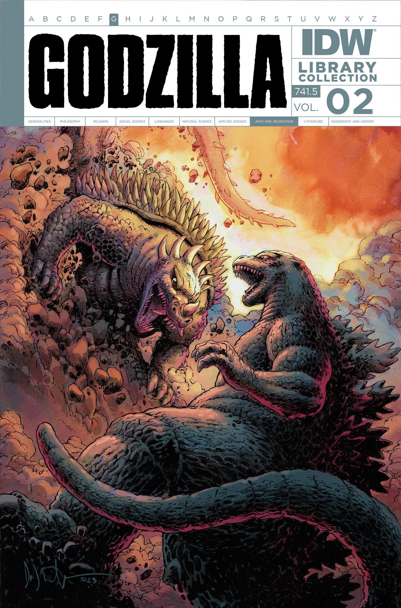 Vorderes Coverbild Godzilla Library Collection, Vol. 2