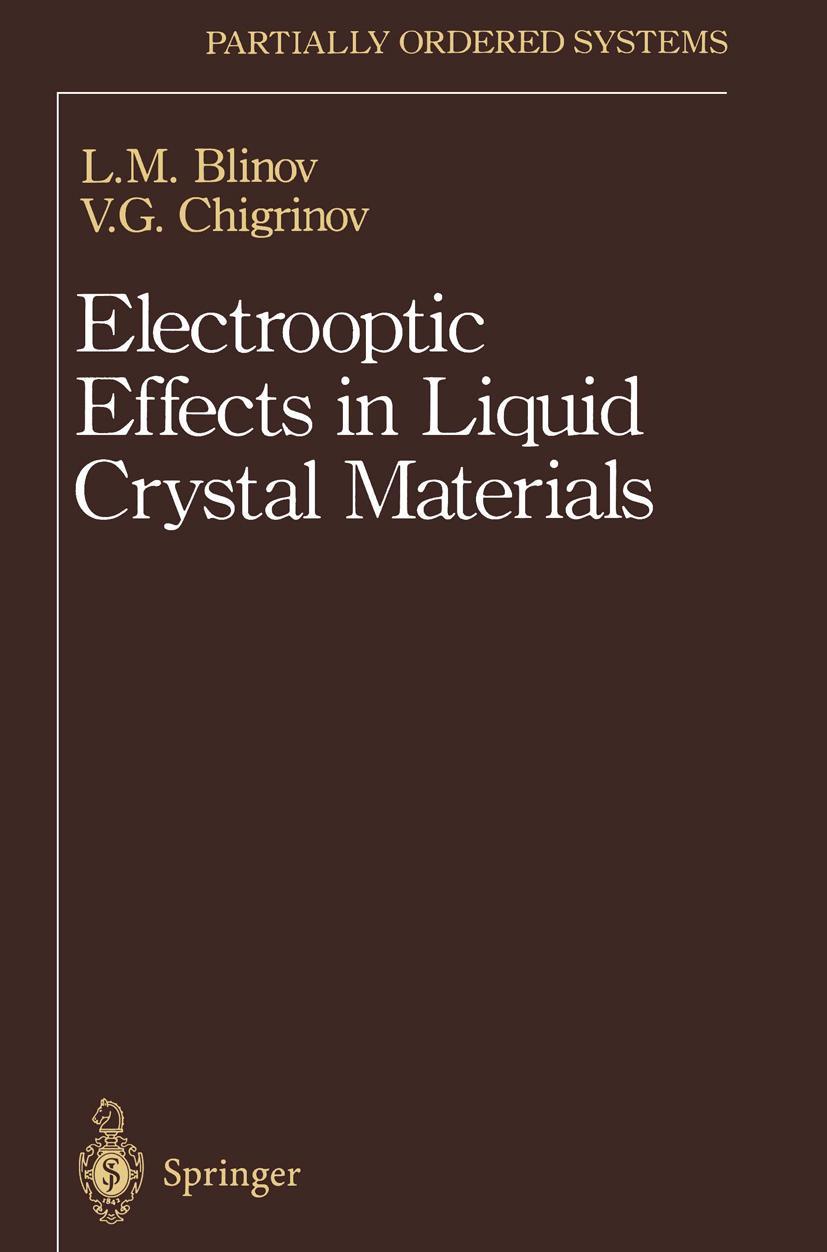 Vorderes Coverbild Electrooptic Effects in Liquid Crystal Materials