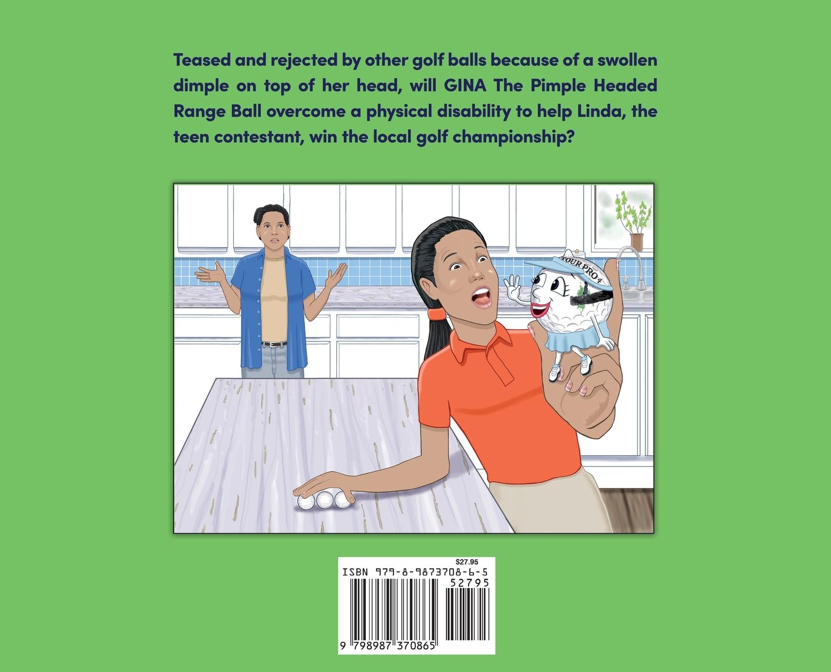 Rückseitencover The Adventures of Gina The Pimple Headed Range Ball