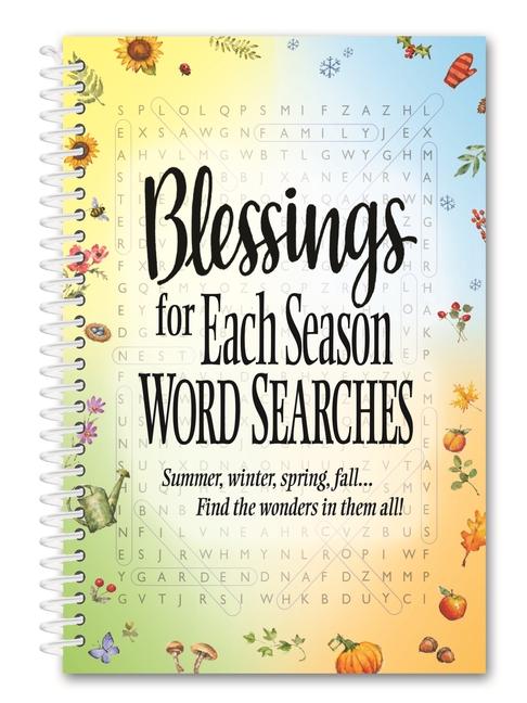 Vorderes Coverbild Blessings for Each Season Word Searches