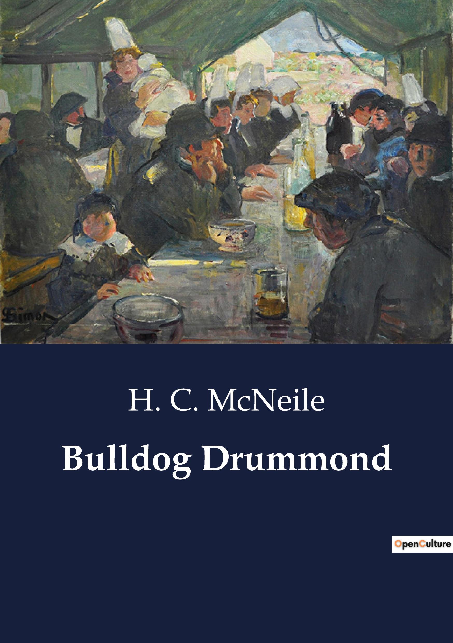 Vorderes Coverbild Bulldog Drummond