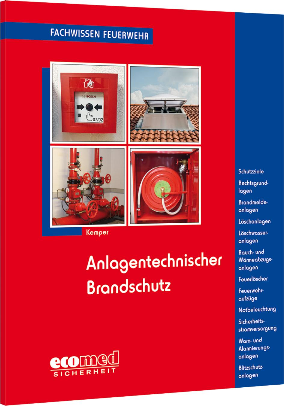 Vorderes Coverbild Anlagentechnischer Brandschutz