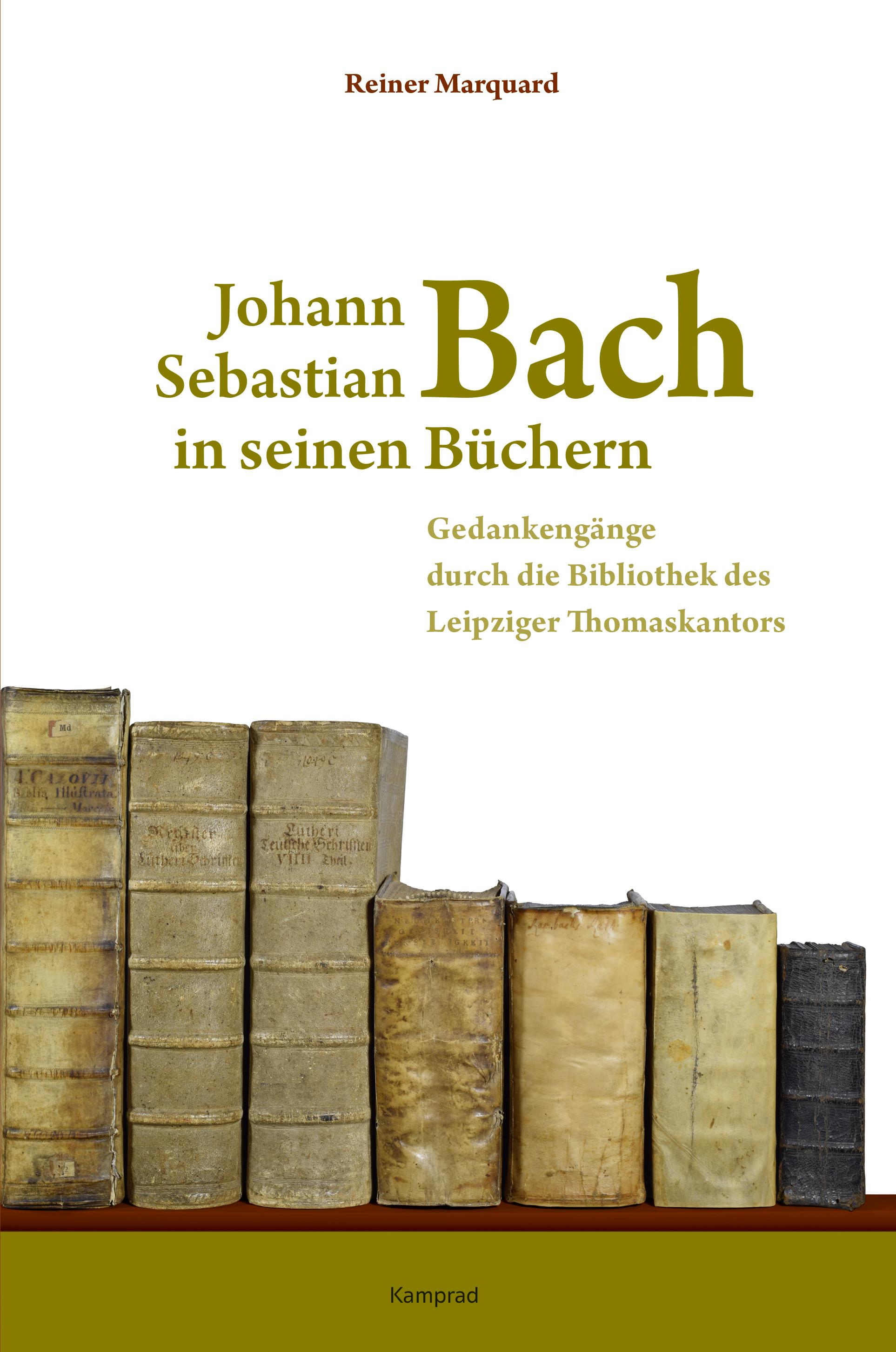 Vorderes Coverbild Johann Sebastian Bach in seinen Büchern