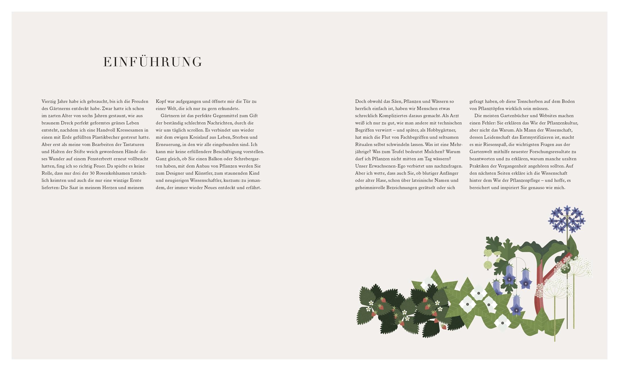 Beispielinhalt (Bild) 100 Fragen und Antworten zum Gärtnern