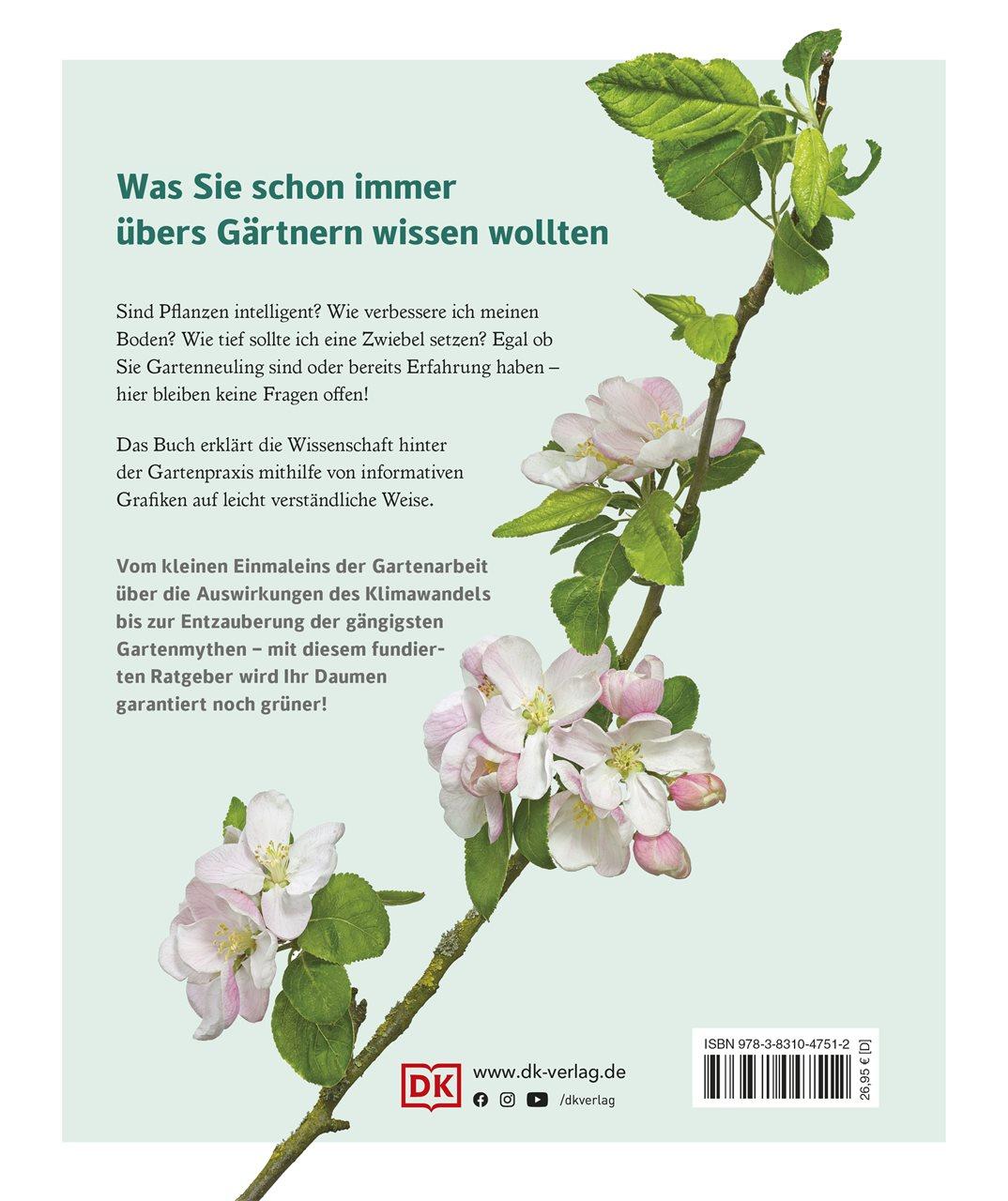 Rückseitencover 100 Fragen und Antworten zum Gärtnern