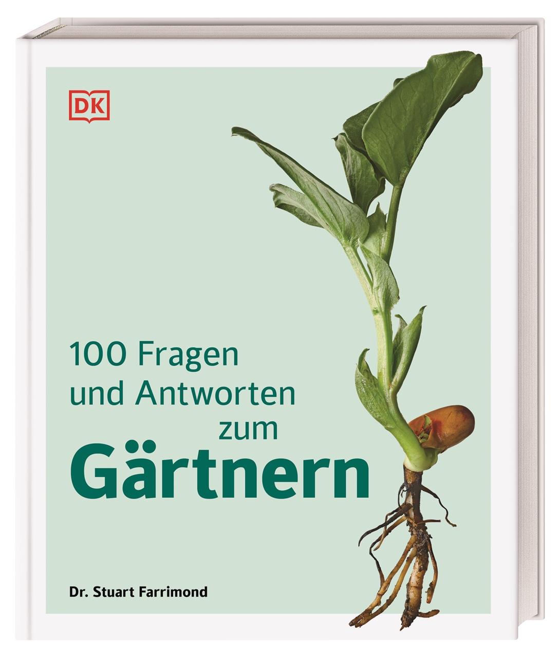 Vorderes Coverbild 100 Fragen und Antworten zum Gärtnern