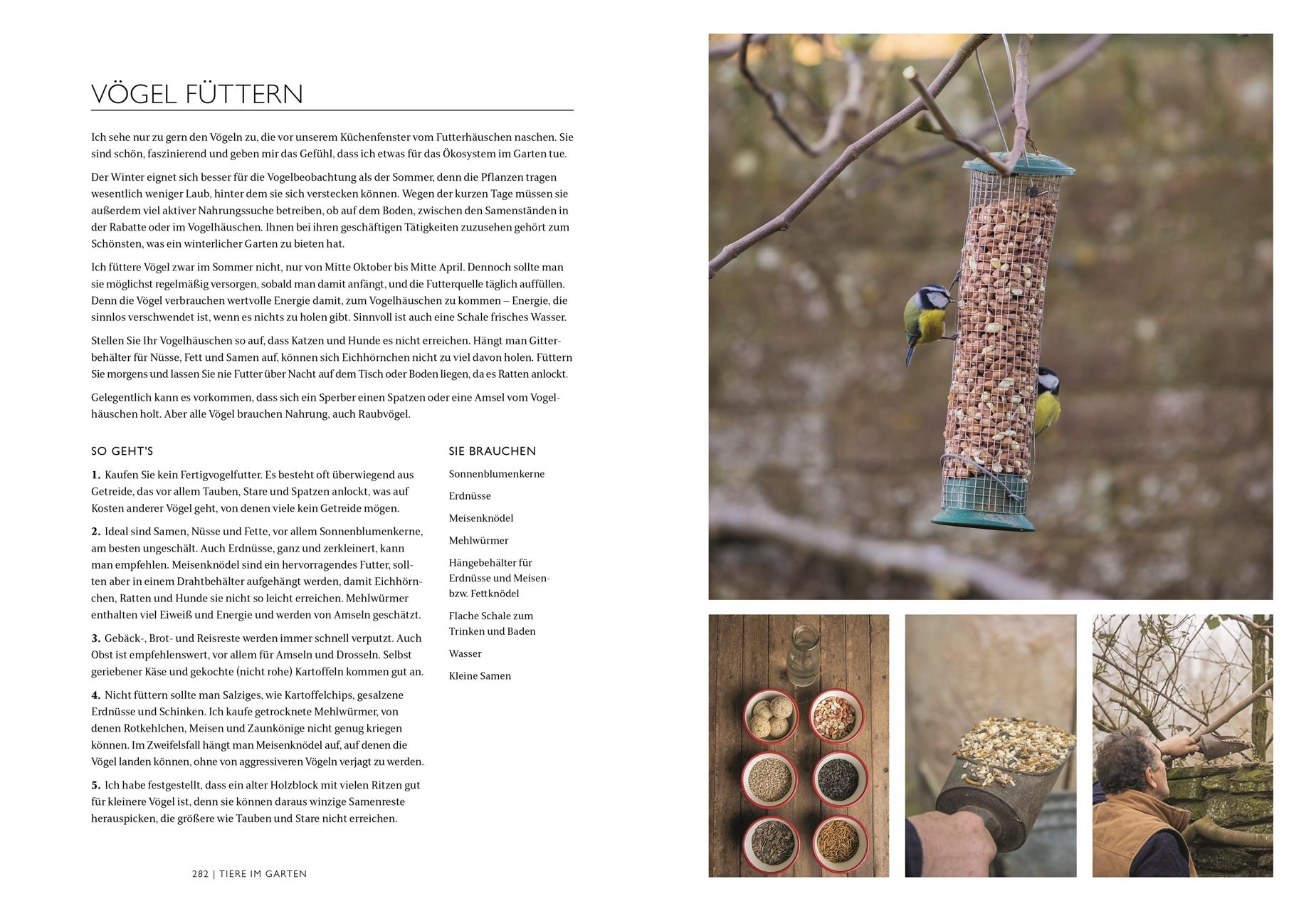 Beispielinhalt (Bild) Das Gartenbuch