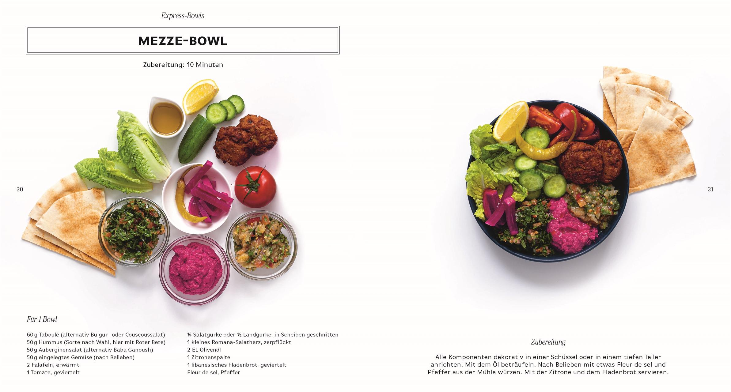 Beispielinhalt (Bild) Veggie Bowls
