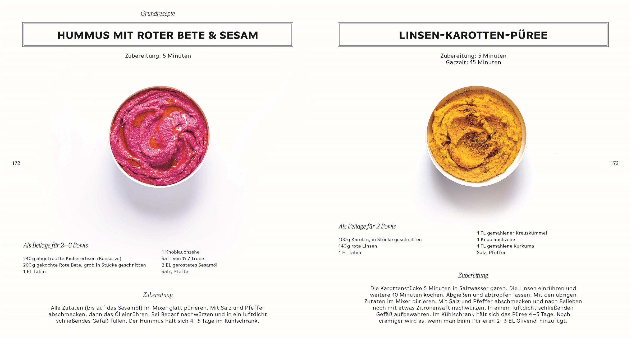 Beispielinhalt (Bild) Veggie Bowls