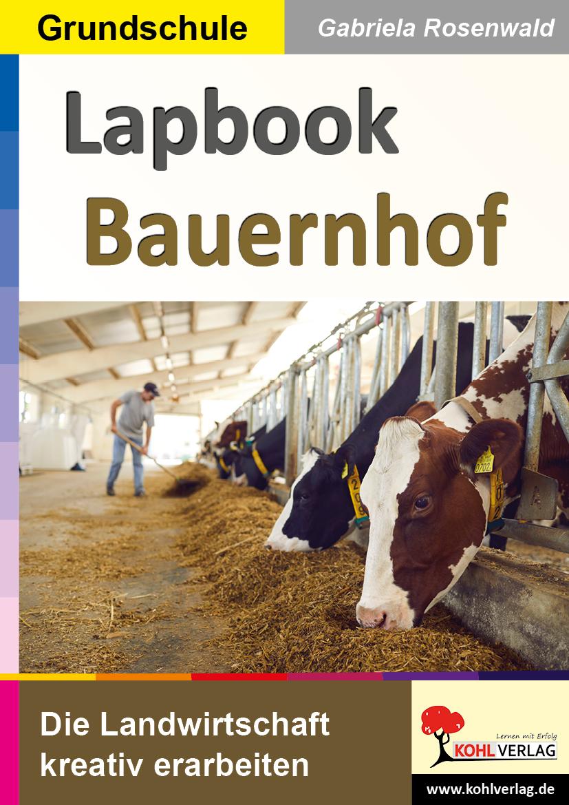 Vorderes Coverbild Lapbook Bauernhof