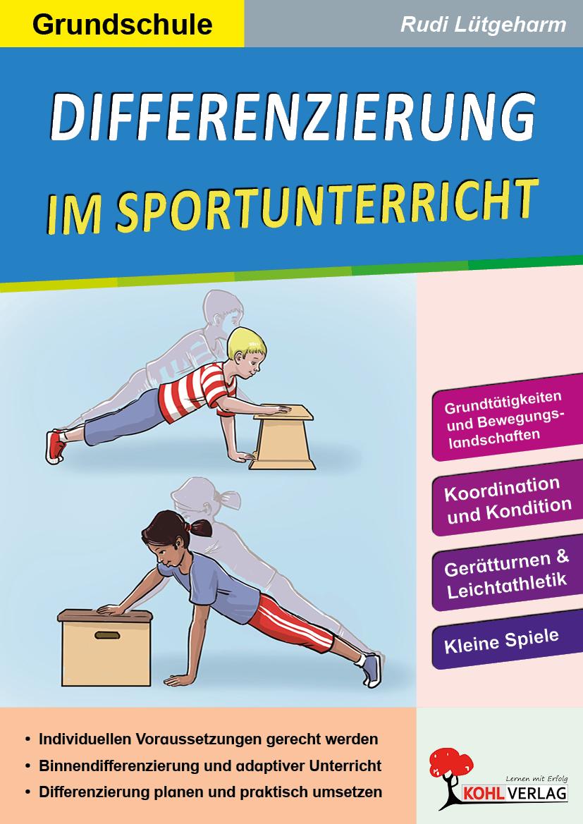 Vorderes Coverbild Differenzierung im Sportunterricht / Grundschule
