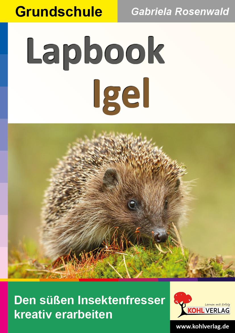 Vorderes Coverbild Lapbook Igel
