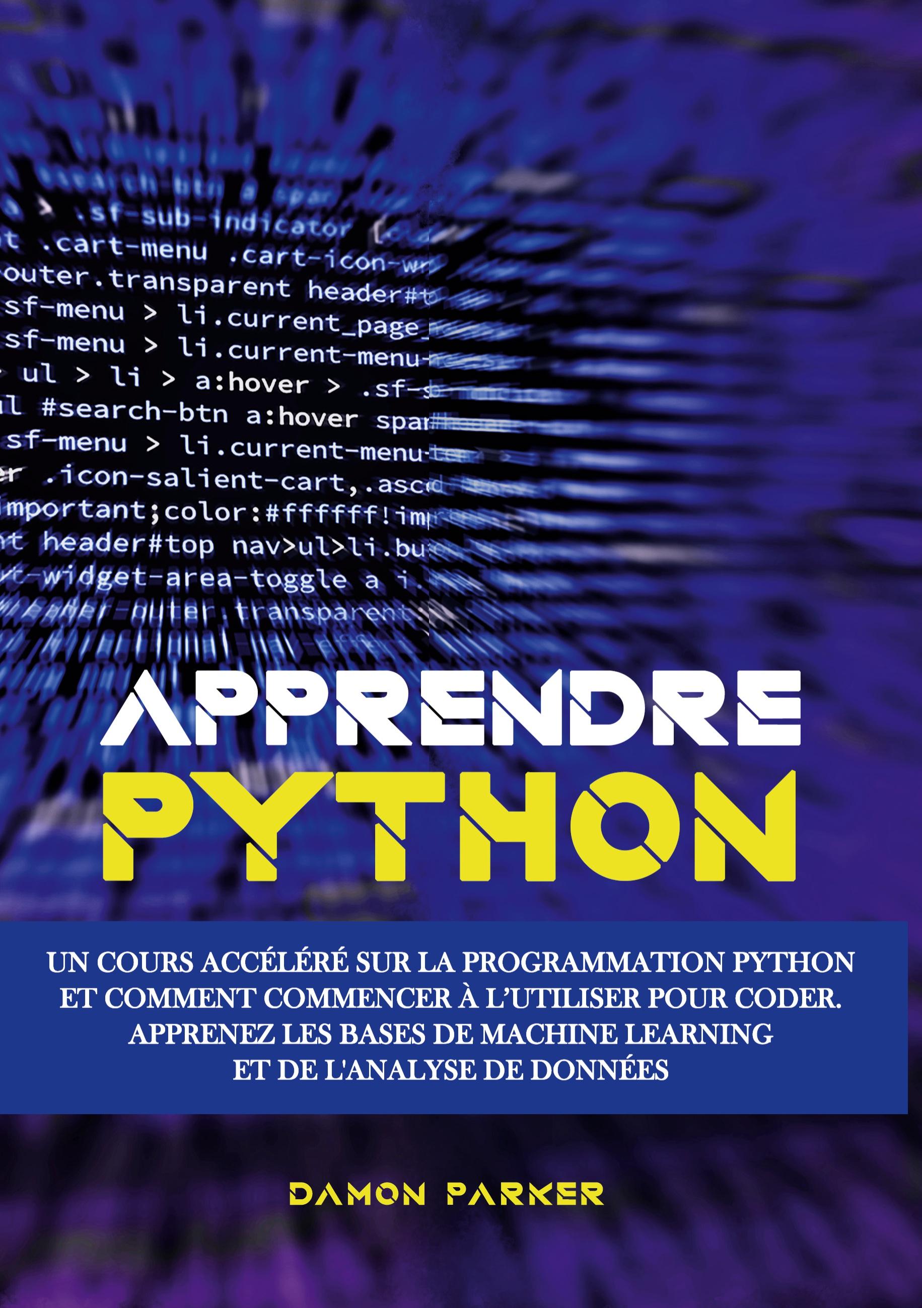 Vorderes Coverbild Apprendre Python