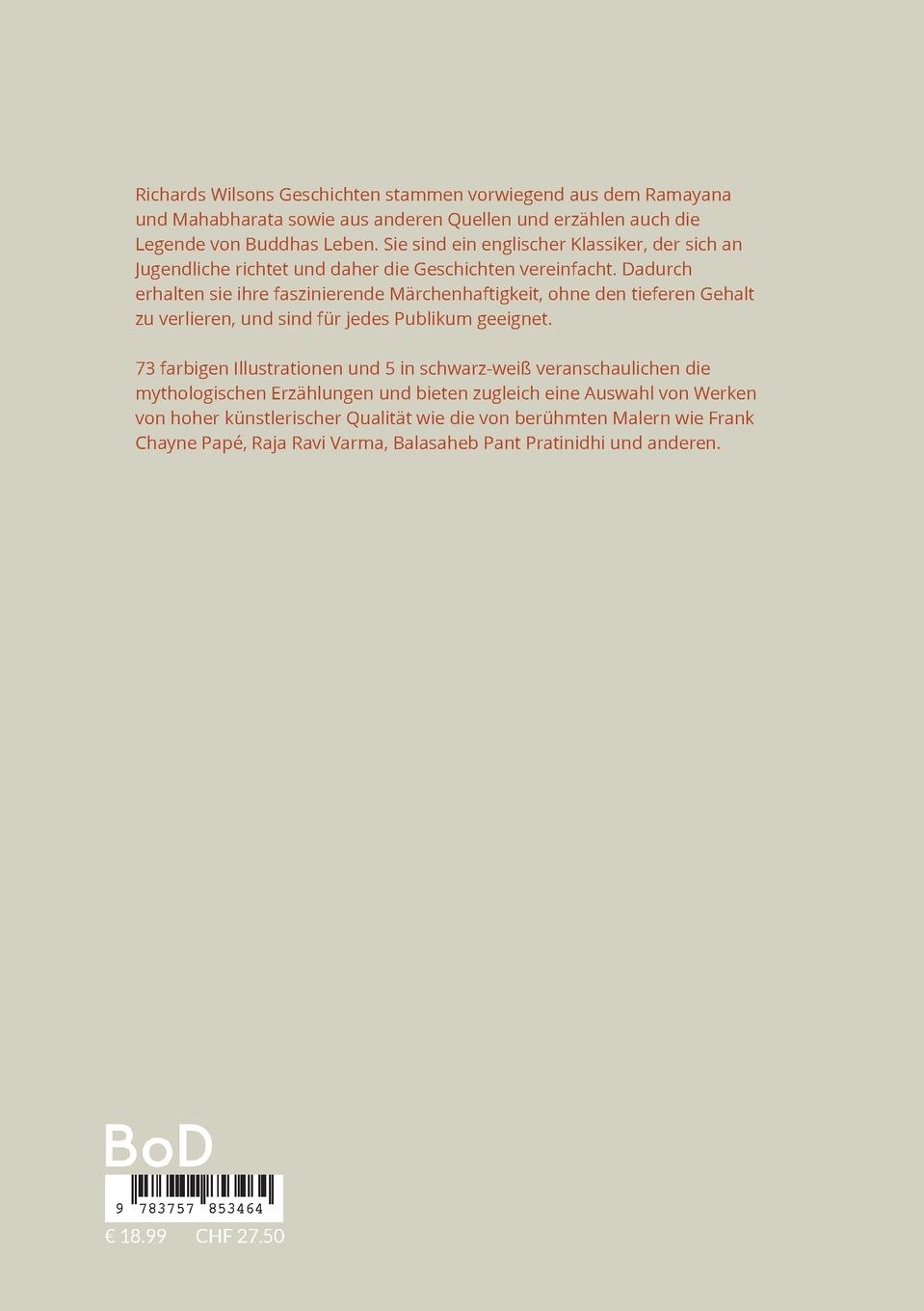 Rückseitencover Das illustrierte indische Geschichtenbuch