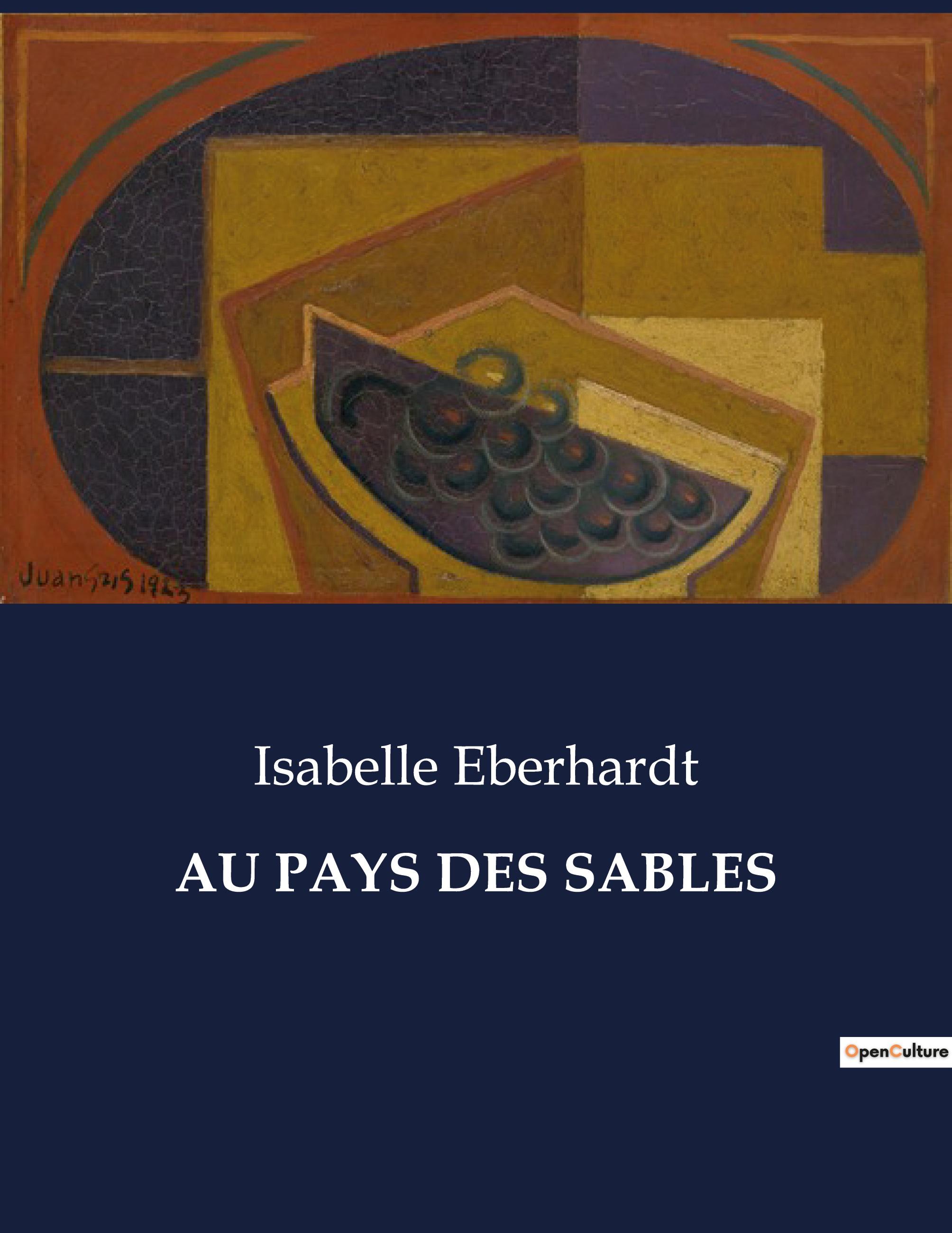 Vorderes Coverbild AU PAYS DES SABLES