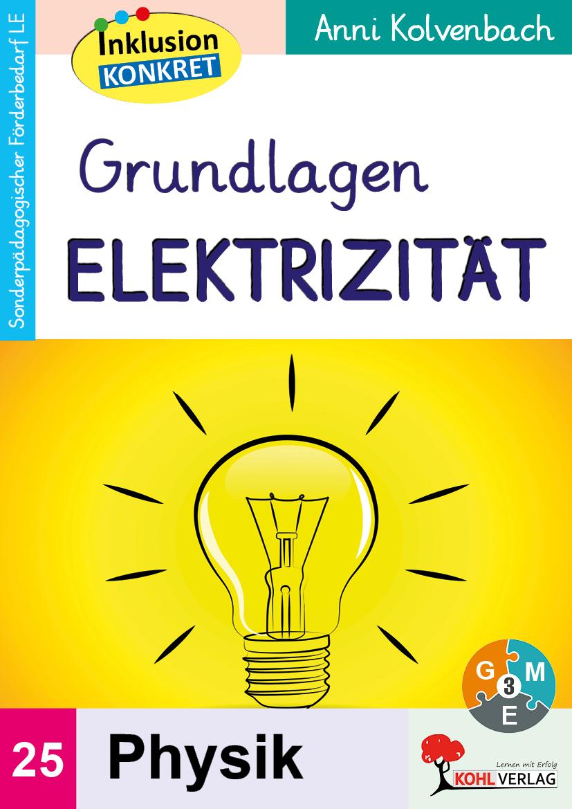 Vorderes Coverbild Grundlagen Elektrizität