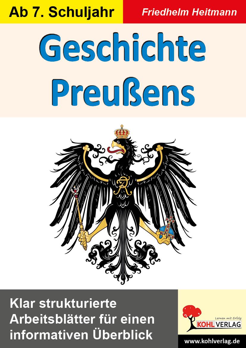 Vorderes Coverbild Geschichte Preußens