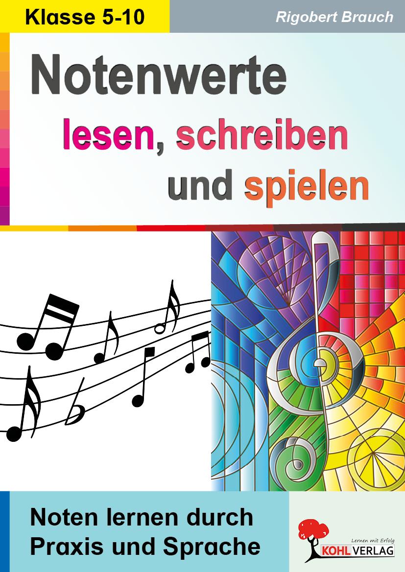 Vorderes Coverbild Notenwerte lesen, schreiben & spielen