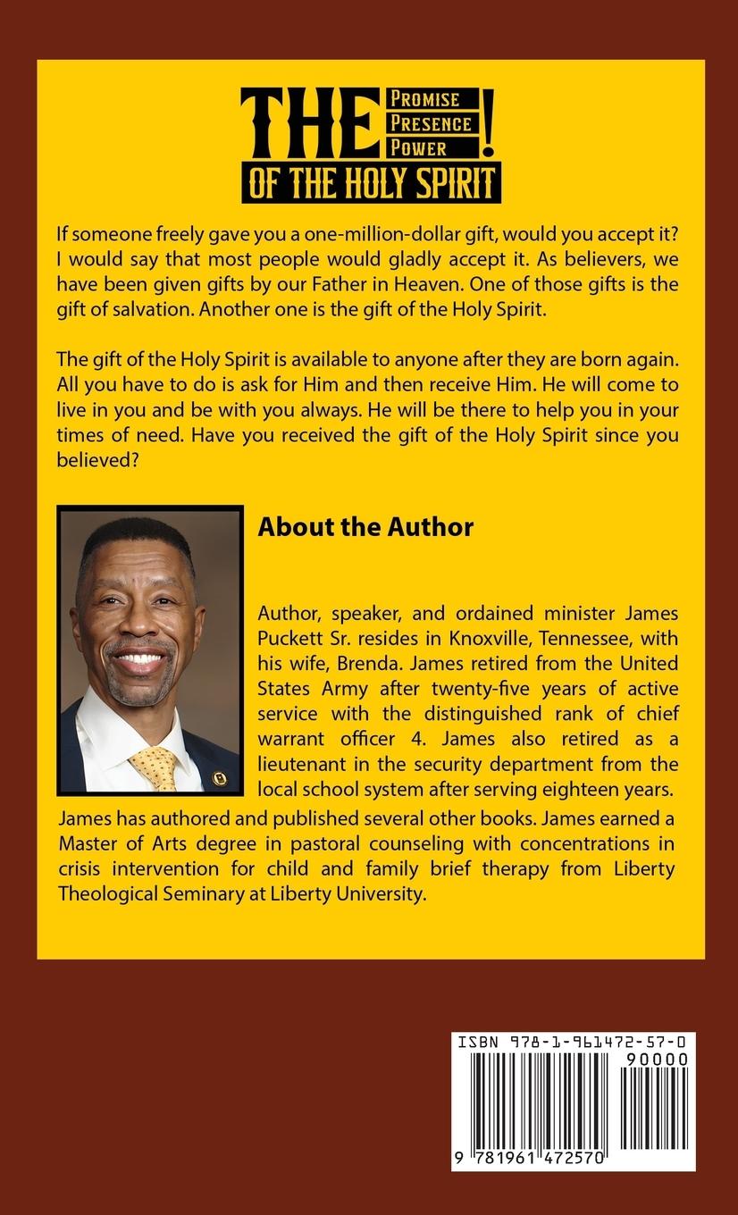 Rückseitencover The Promise, The Presence, And Power of The Holy Spirit